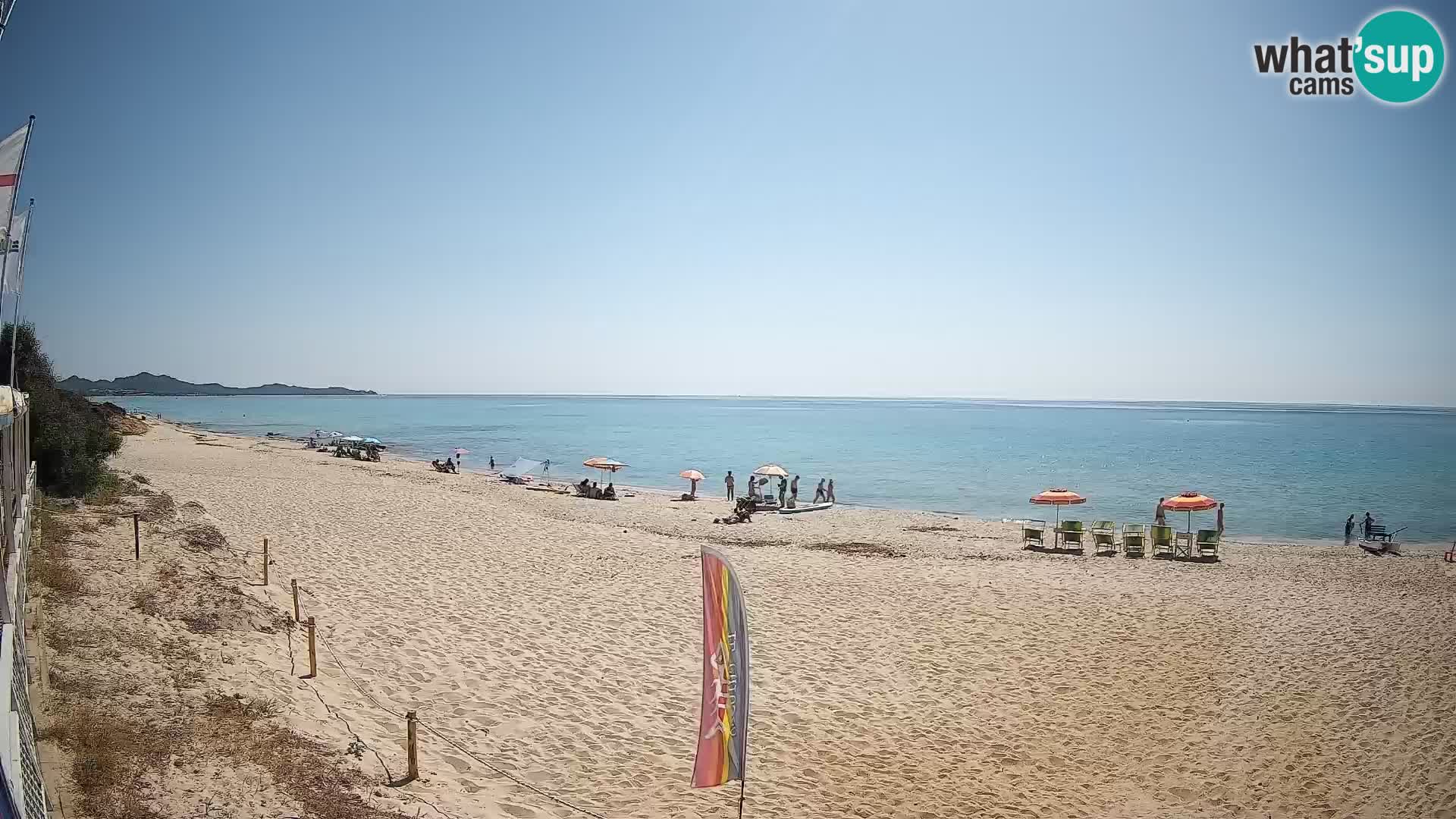 Spletna kamera Piscina Rei – Pogled v živo iz Costa Rei, Muravera