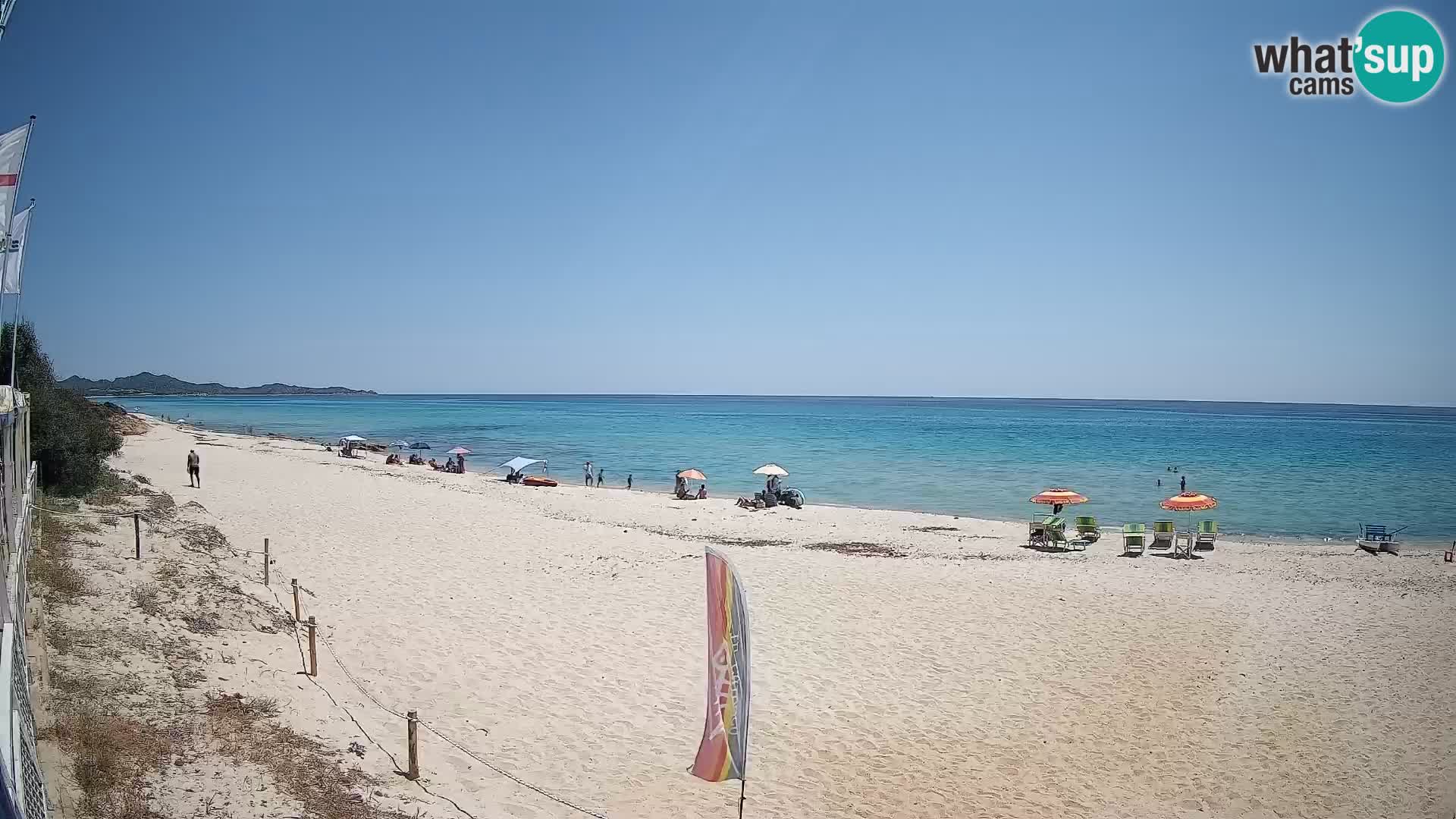 Web kamera Piscina Rei – Pogled uživo iz Costa Rei, Muravera