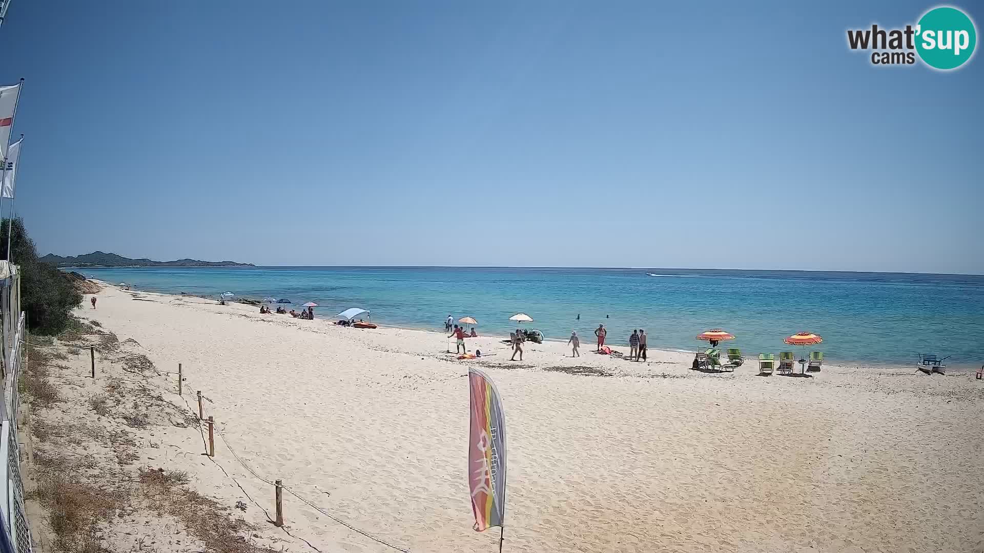 Webcam Piscina Rei – Vue en direct depuis Costa Rei, Muravera