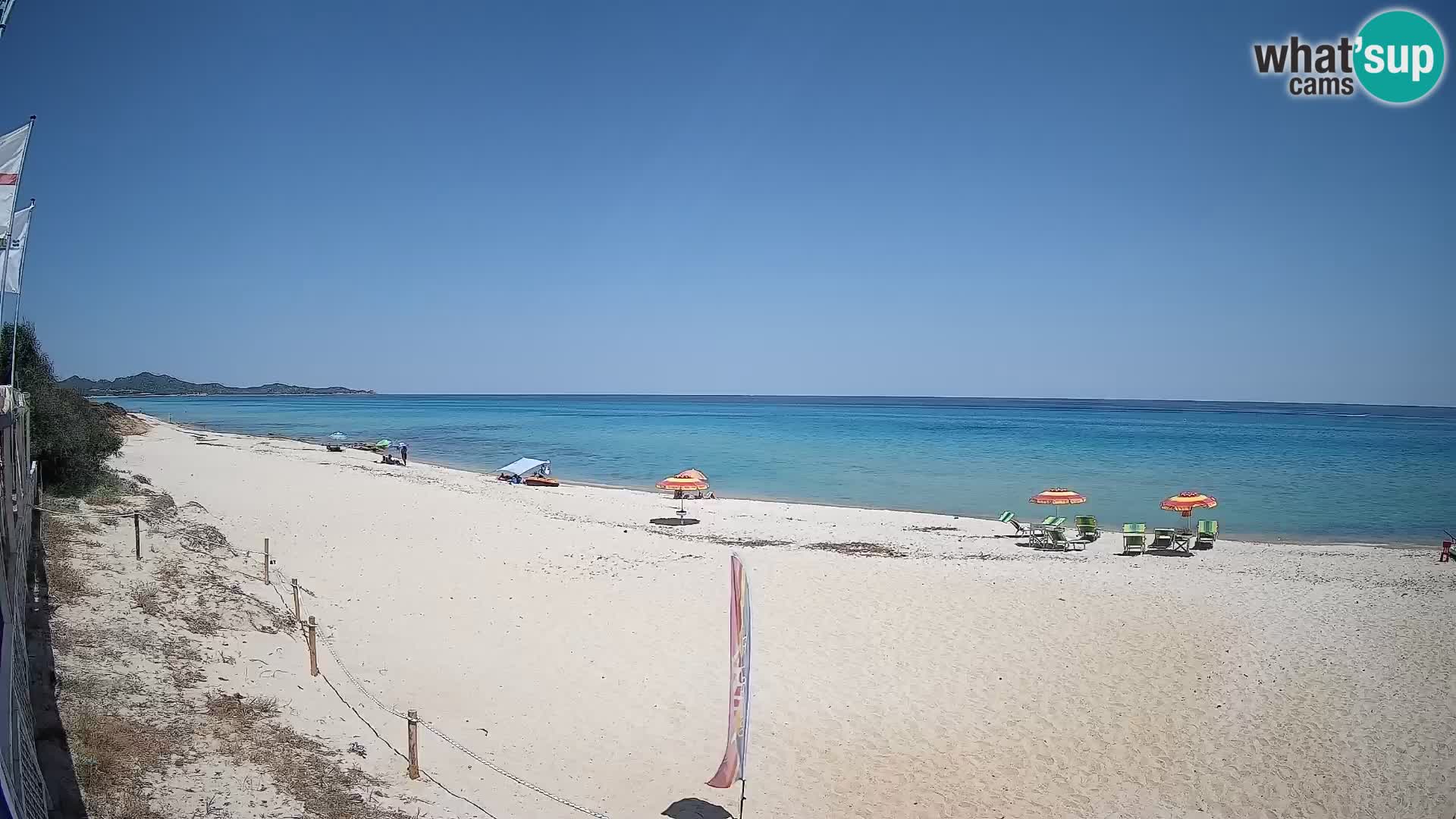 Webcam Piscina Rei – Live View from Costa Rei, Muravera