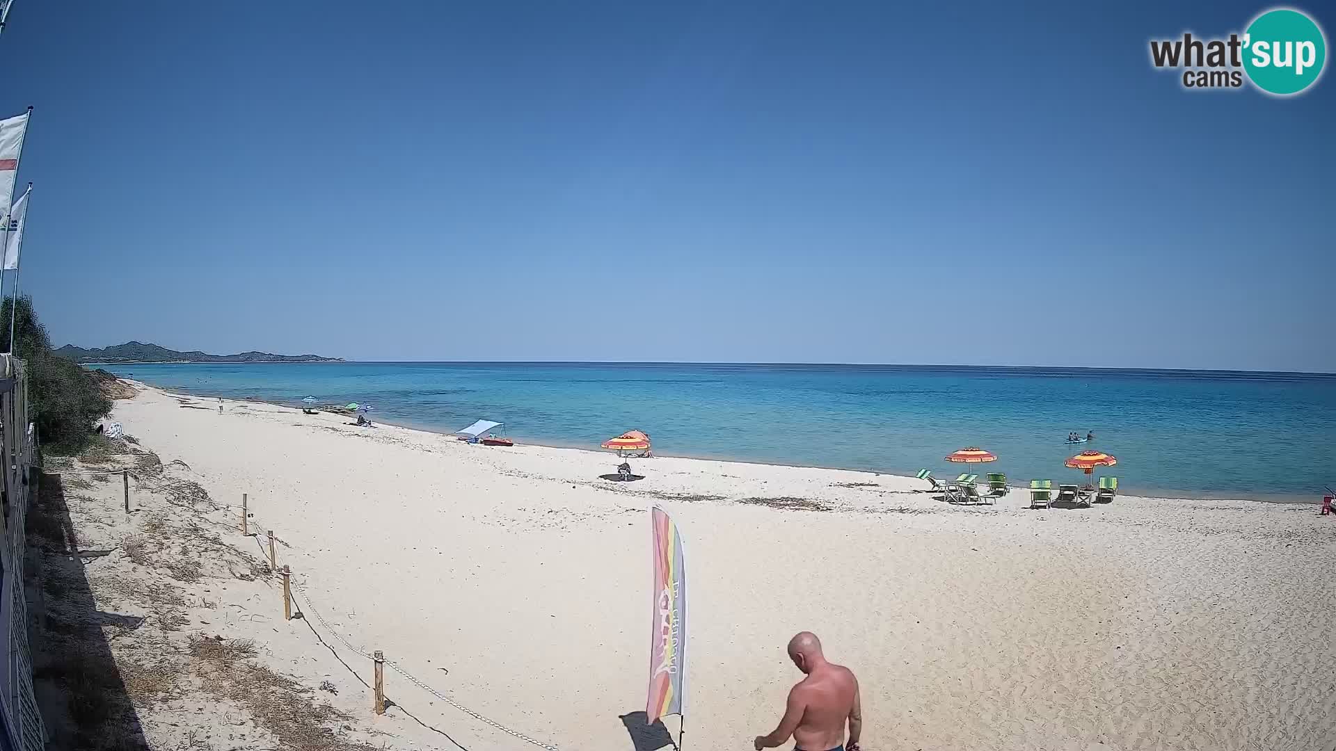 Webcam Piscina Rei – Liveblick auf Costa Rei in Muravera