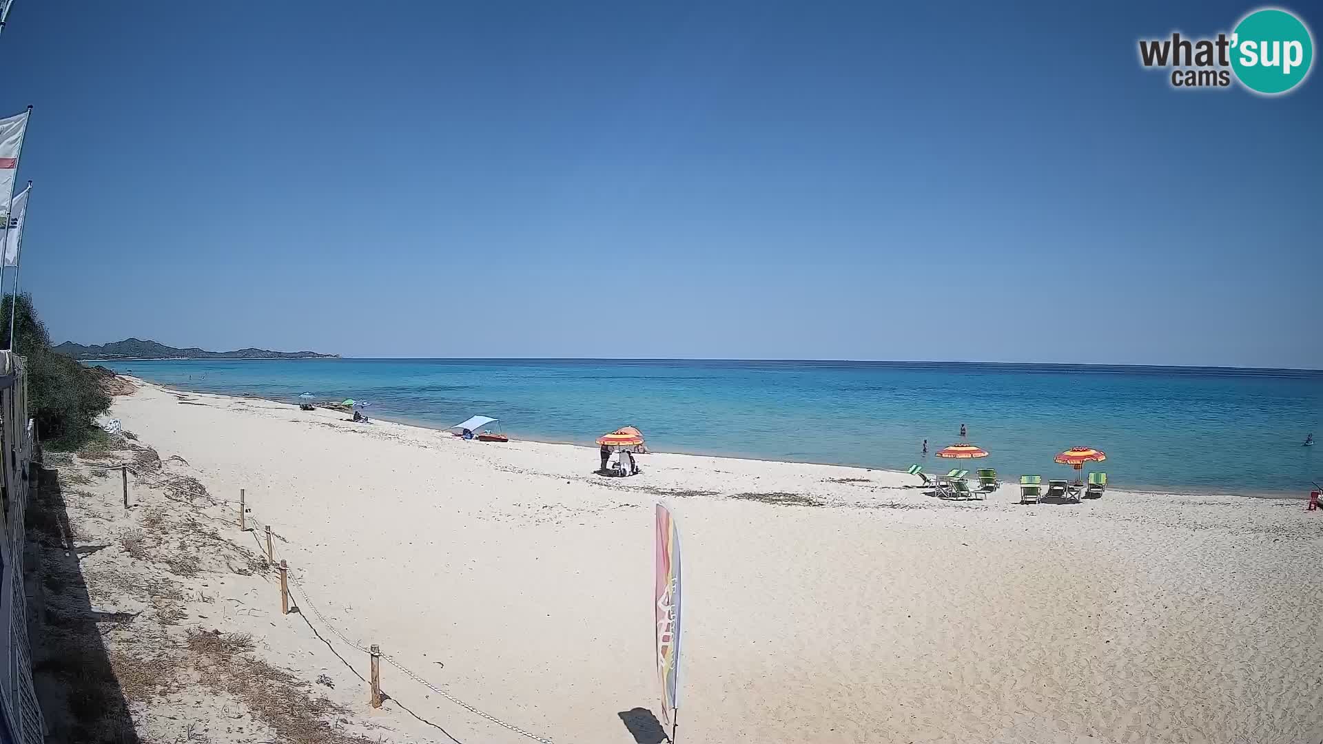 Webcam Piscina Rei – Live View from Costa Rei, Muravera