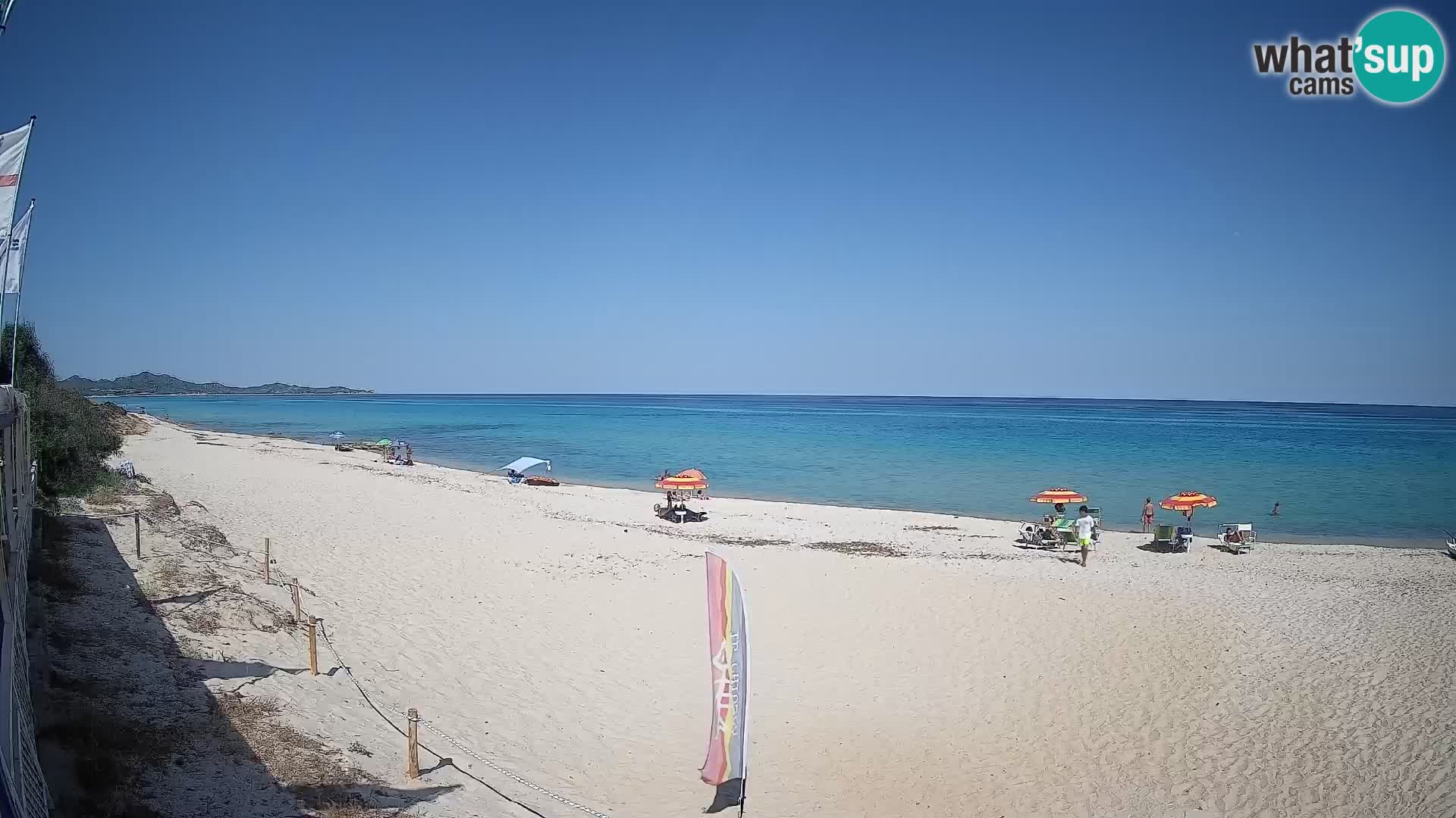 Webcam Piscina Rei – Vista en directo desde Costa Rei, Muravera