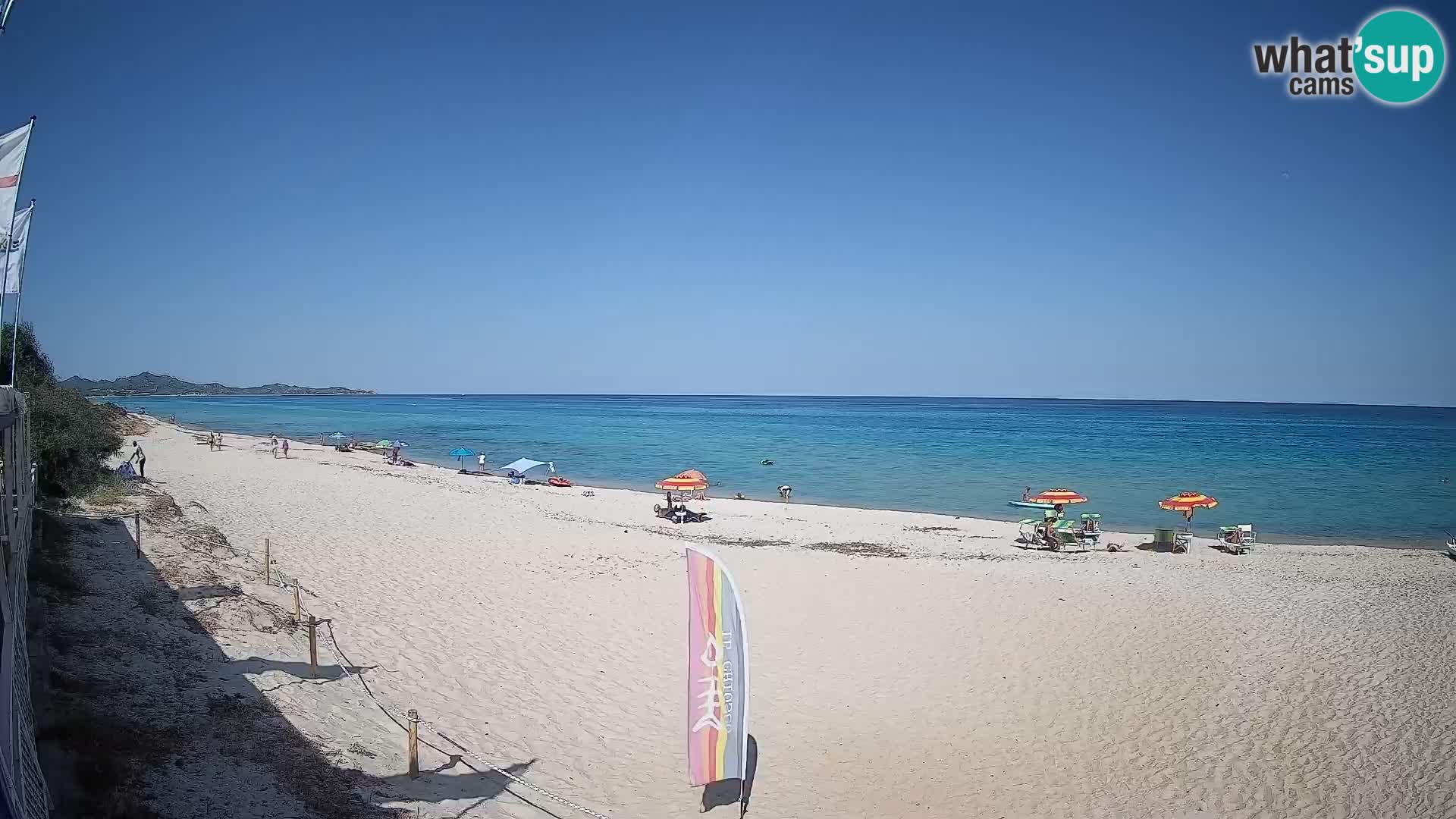 Web kamera Piscina Rei – Pogled uživo iz Costa Rei, Muravera
