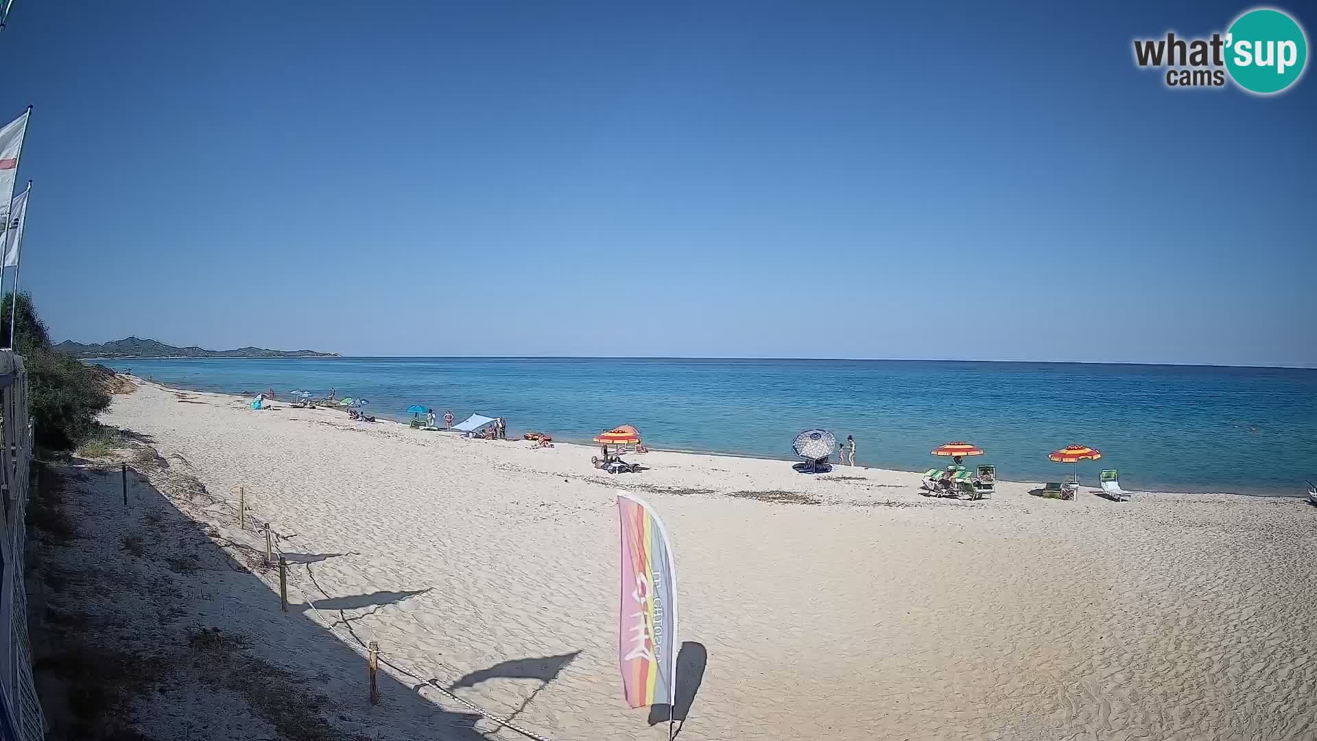 Webcam Piscina Rei – Vista en directo desde Costa Rei, Muravera