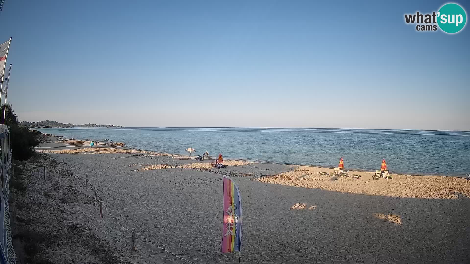 Webcam Piscina Rei – Liveblick auf Costa Rei in Muravera