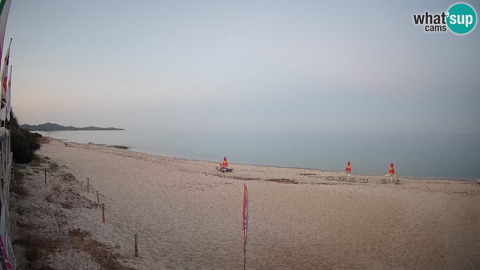 Webcam Piscina Rei – Vista live da Costa Rei, Muravera