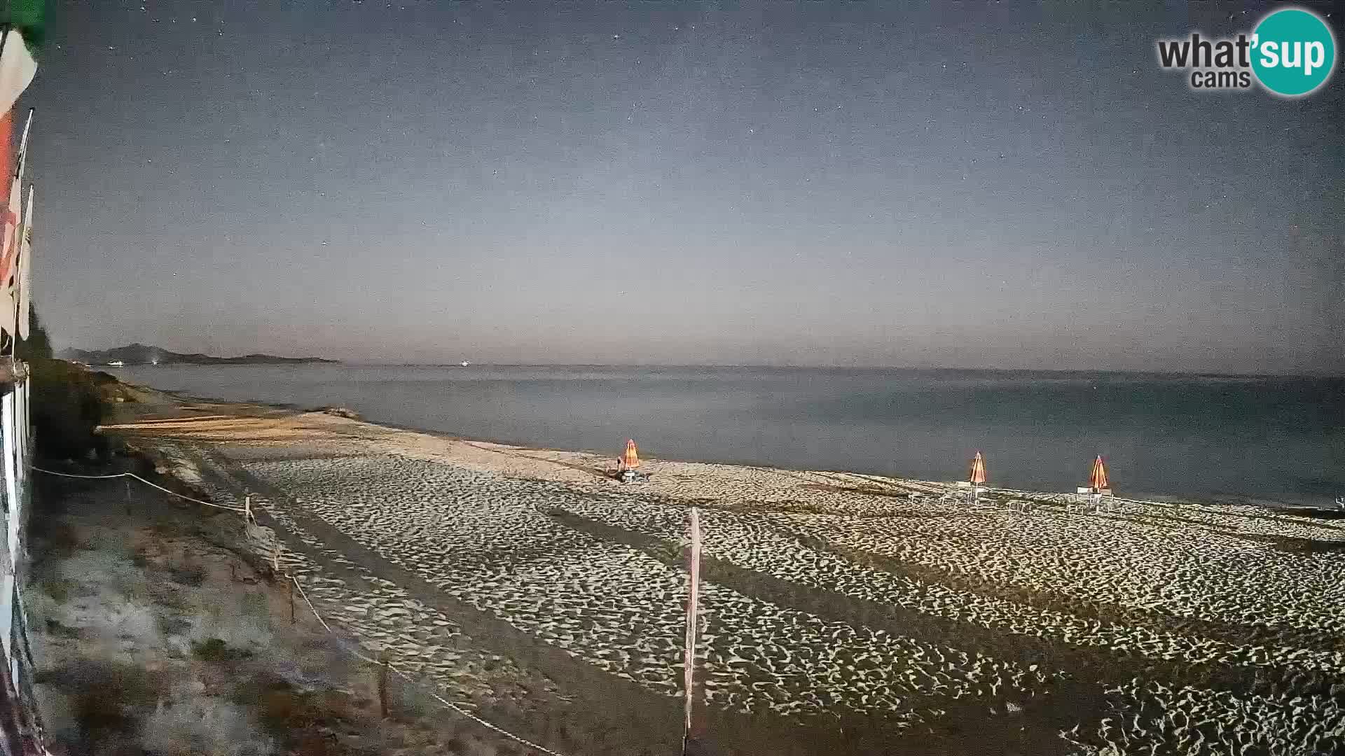 Webcam Piscina Rei – Vue en direct depuis Costa Rei, Muravera