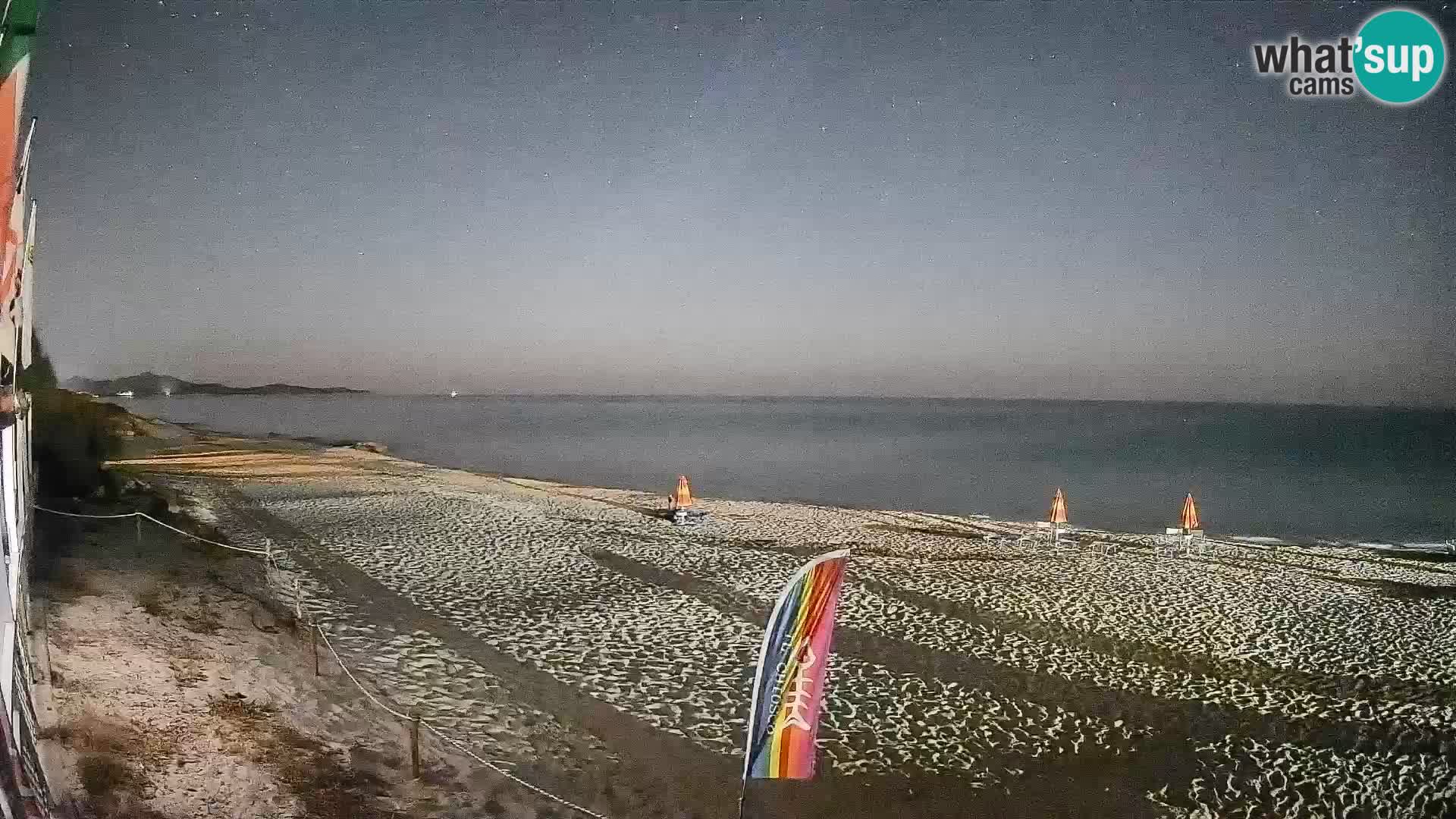 Webcam Piscina Rei – Vista en directo desde Costa Rei, Muravera