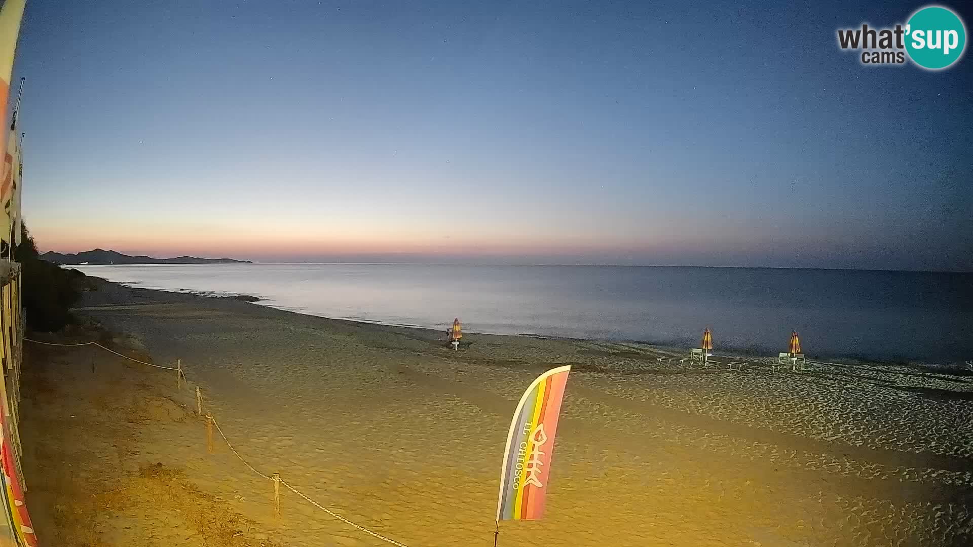 Webcam Piscina Rei – Vue en direct depuis Costa Rei, Muravera