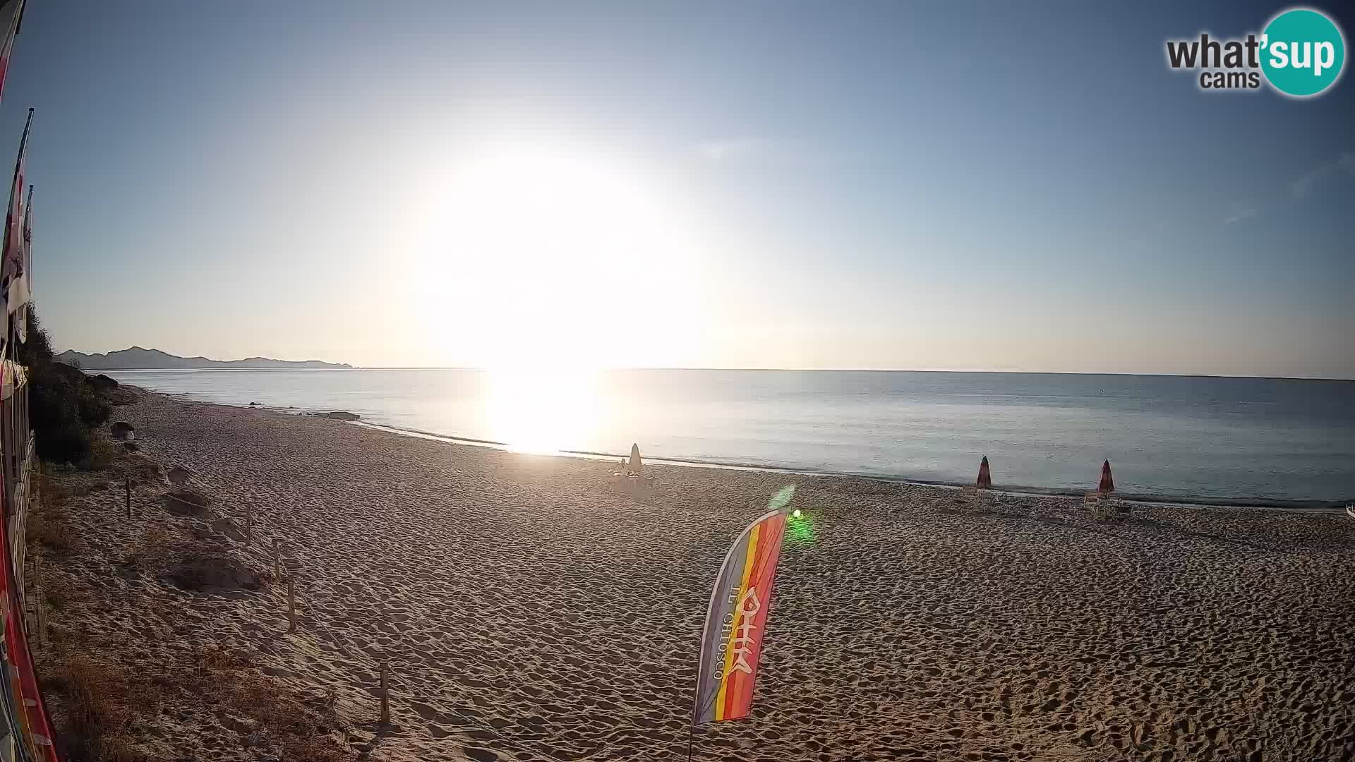 Webcam Piscina Rei – Vista en directo desde Costa Rei, Muravera
