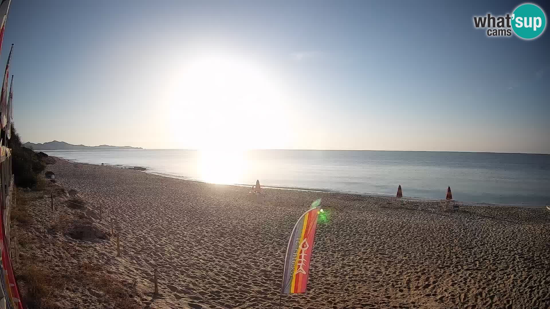Web kamera Piscina Rei – Pogled uživo iz Costa Rei, Muravera