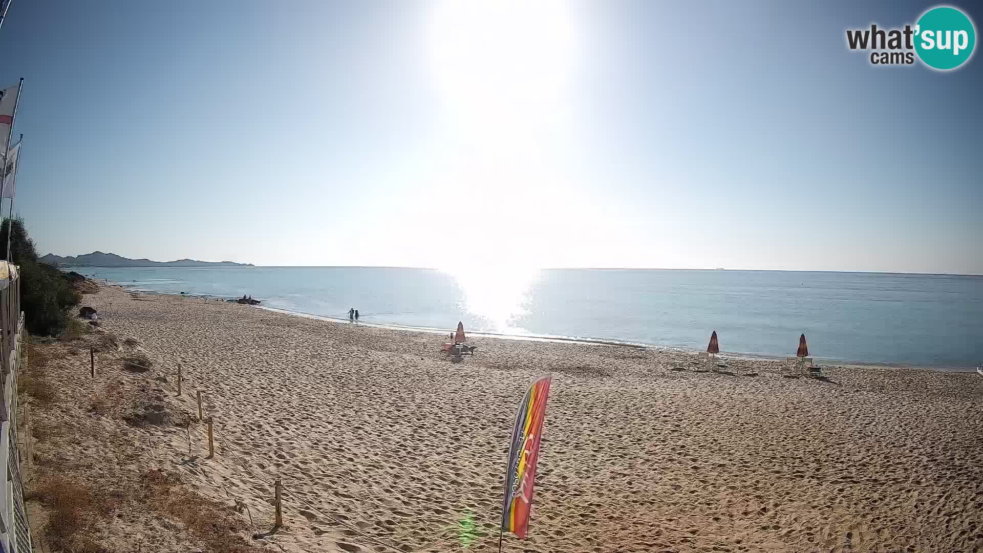 Webcam Piscina Rei – Vue en direct depuis Costa Rei, Muravera