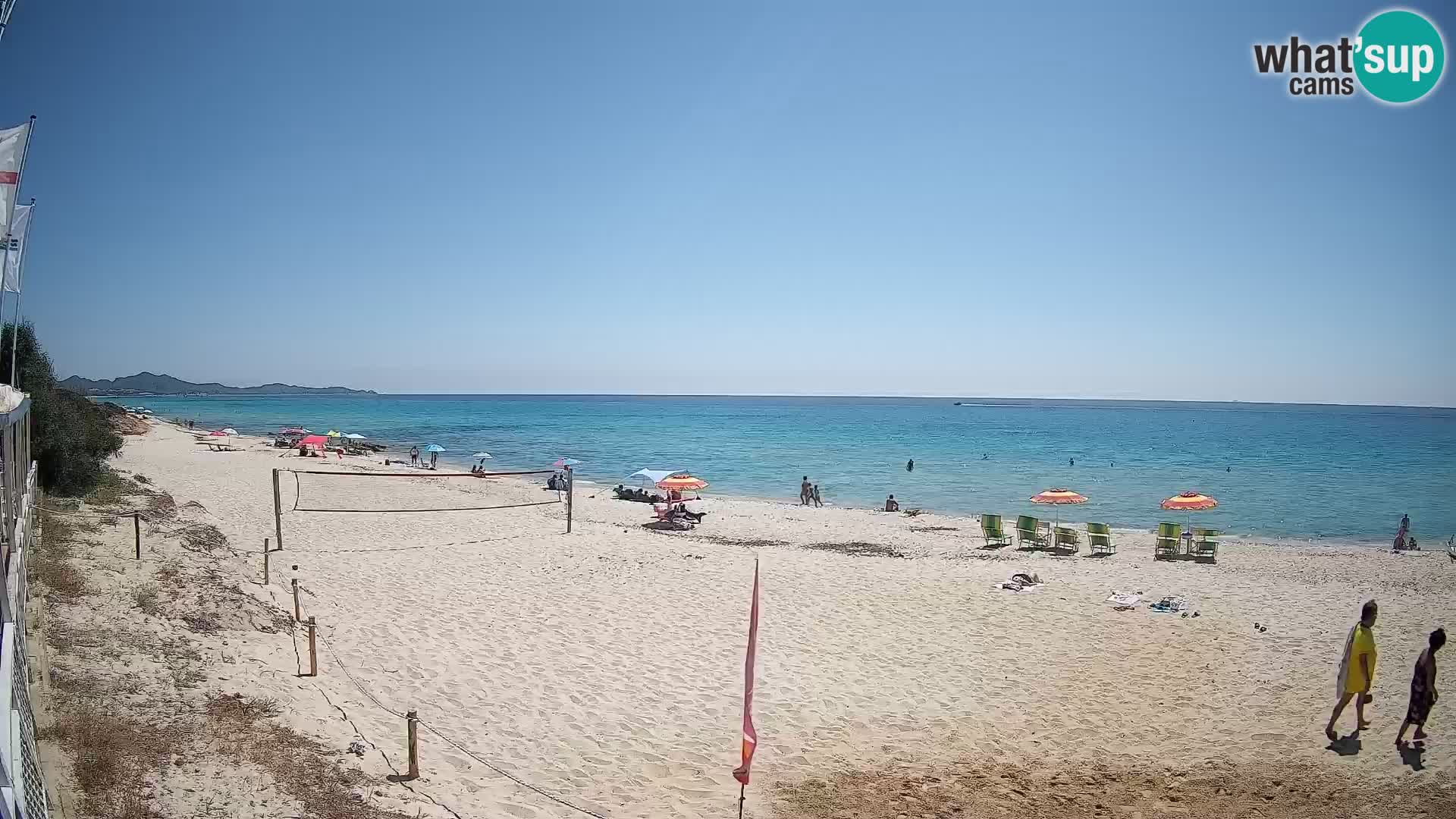 Webcam Piscina Rei – Vue en direct depuis Costa Rei, Muravera
