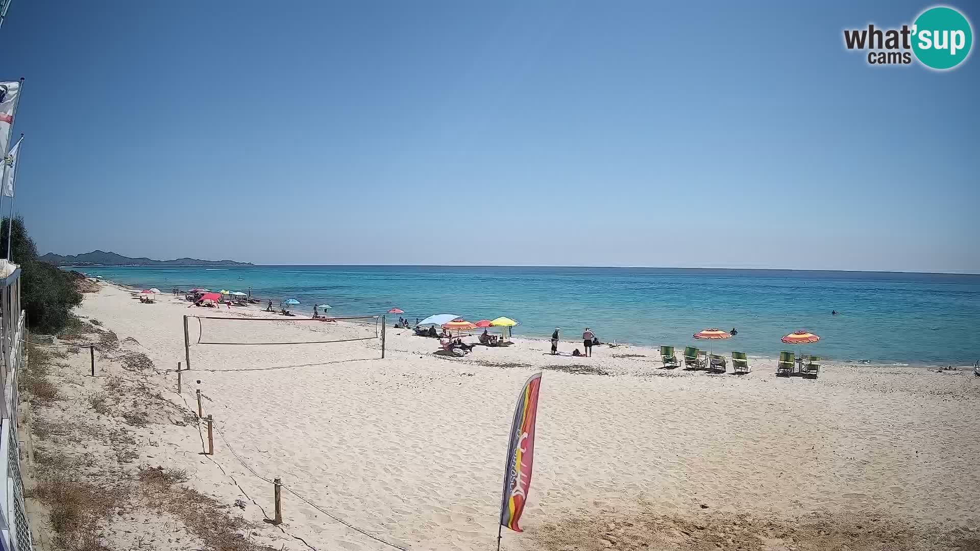 Spletna kamera Piscina Rei – Pogled v živo iz Costa Rei, Muravera
