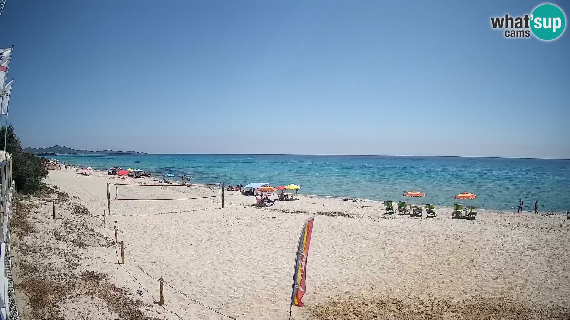 Webcam Piscina Rei – Liveblick auf Costa Rei in Muravera