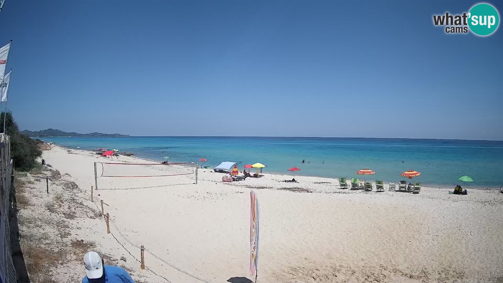 Spletna kamera Piscina Rei – Pogled v živo iz Costa Rei, Muravera