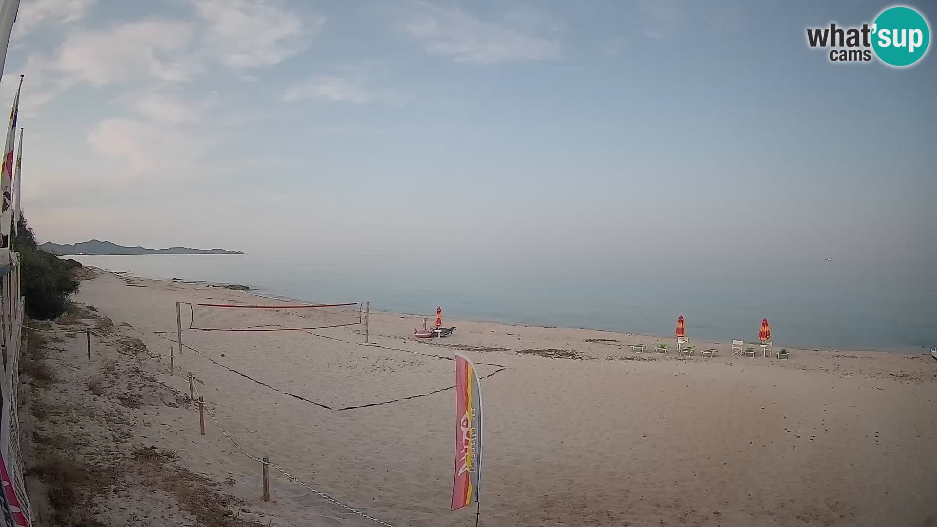 Webcam Piscina Rei – Vista live da Costa Rei, Muravera