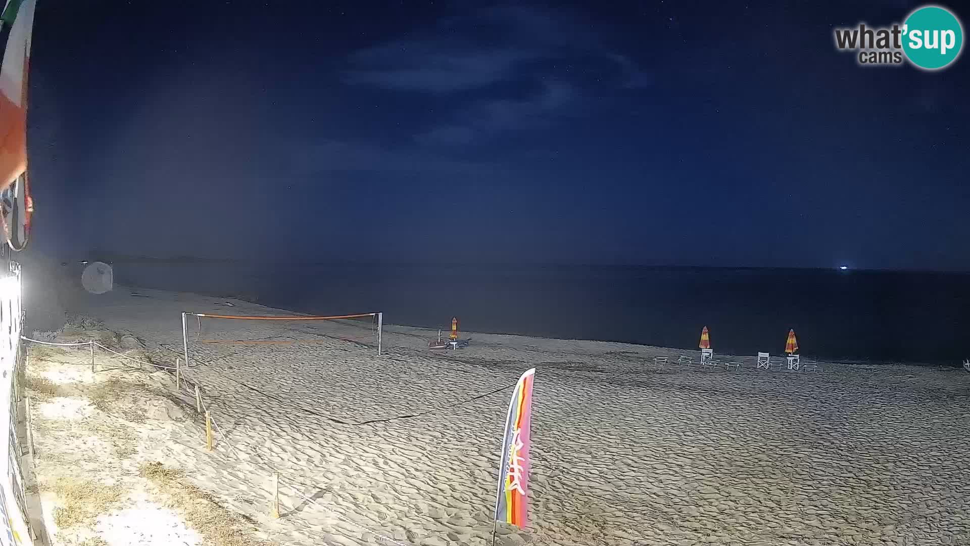 Spletna kamera Piscina Rei – Pogled v živo iz Costa Rei, Muravera