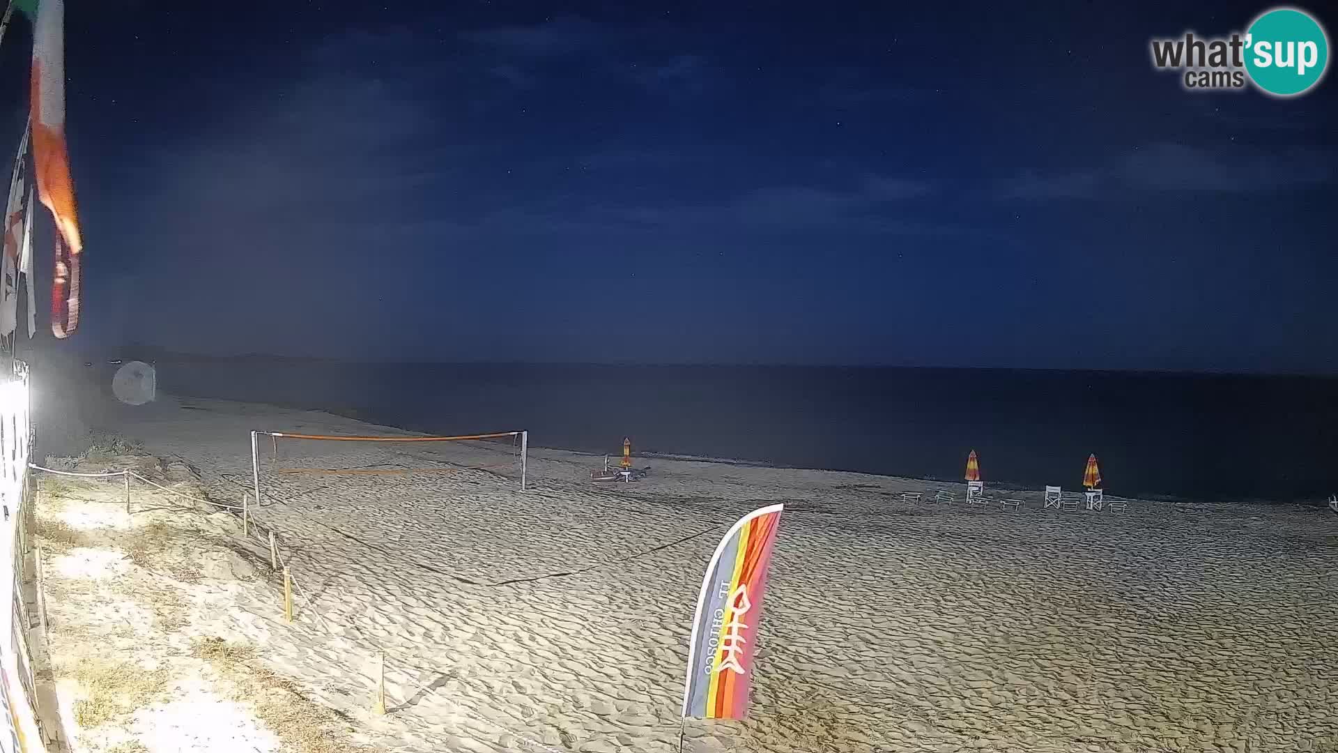 Webcam Piscina Rei – Vista en directo desde Costa Rei, Muravera