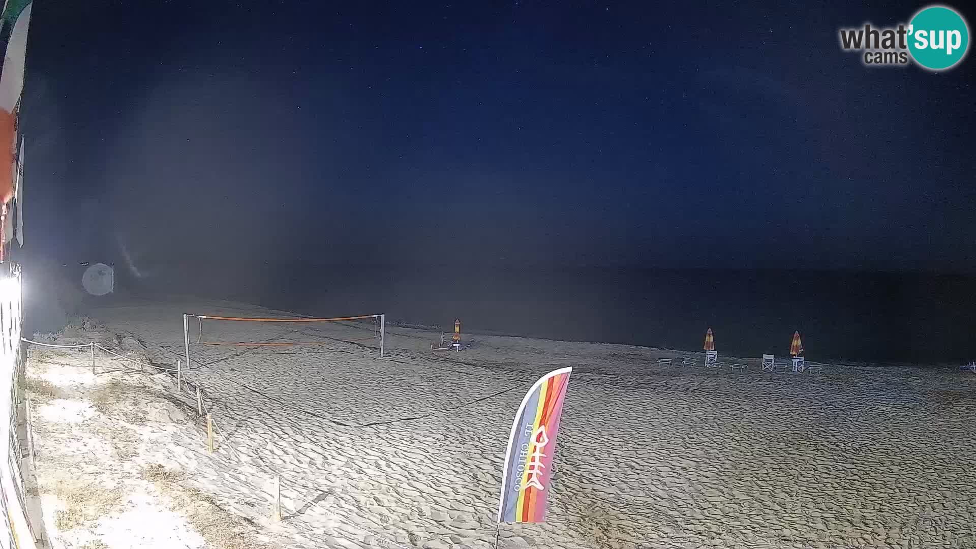 Webcam Piscina Rei – Vista live da Costa Rei, Muravera