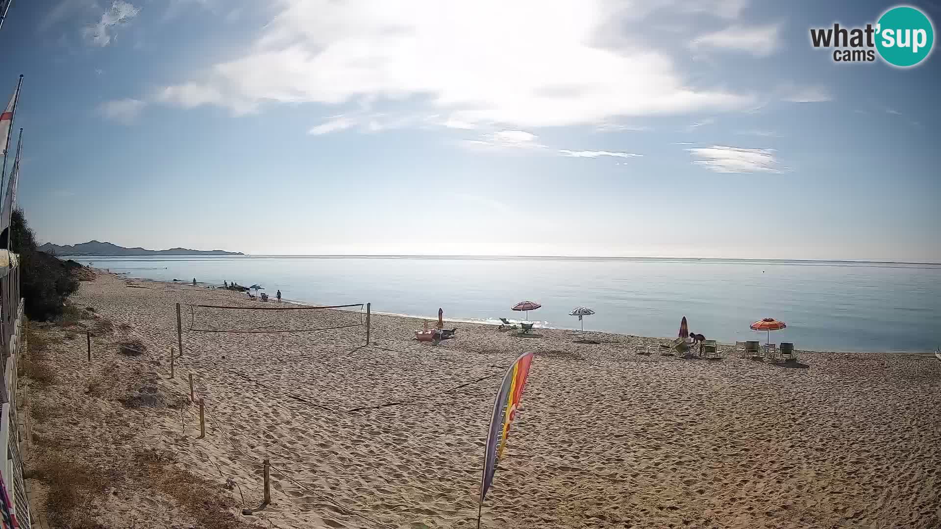 Webcam Piscina Rei – Vue en direct depuis Costa Rei, Muravera