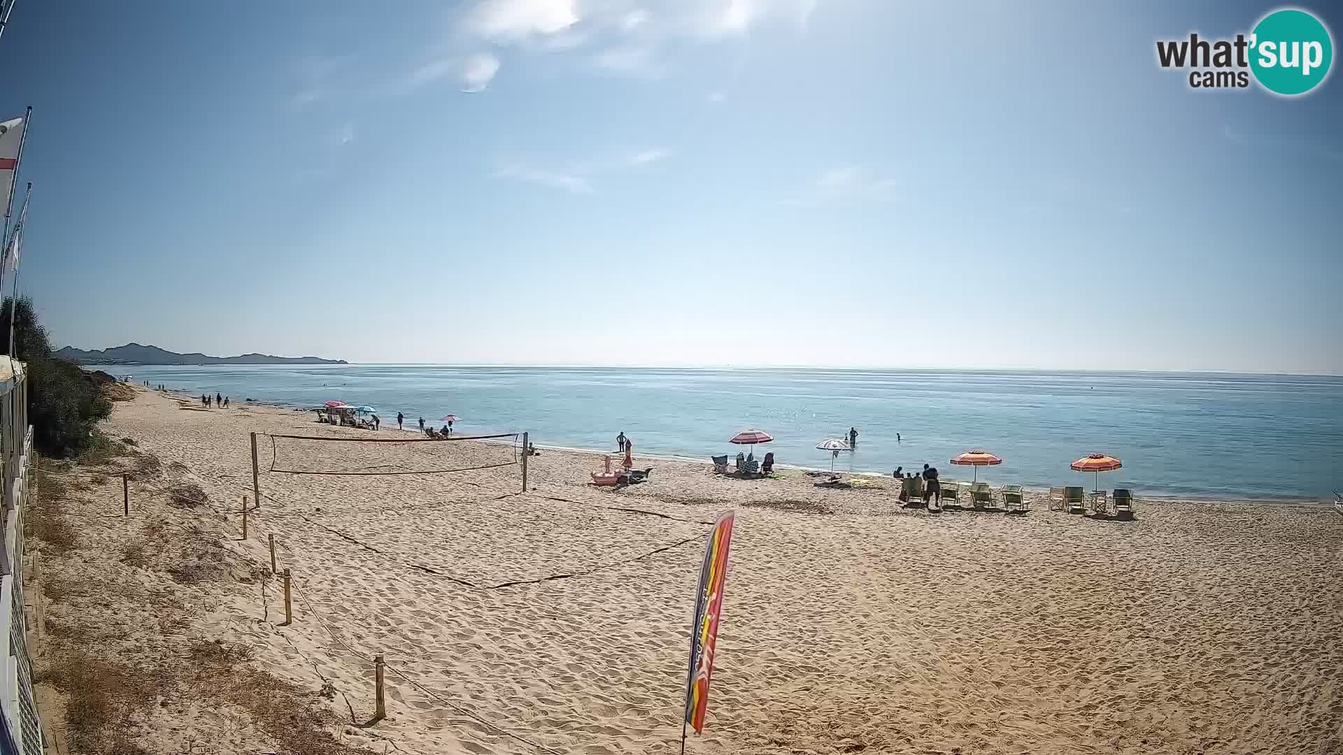 Web kamera Piscina Rei – Pogled uživo iz Costa Rei, Muravera