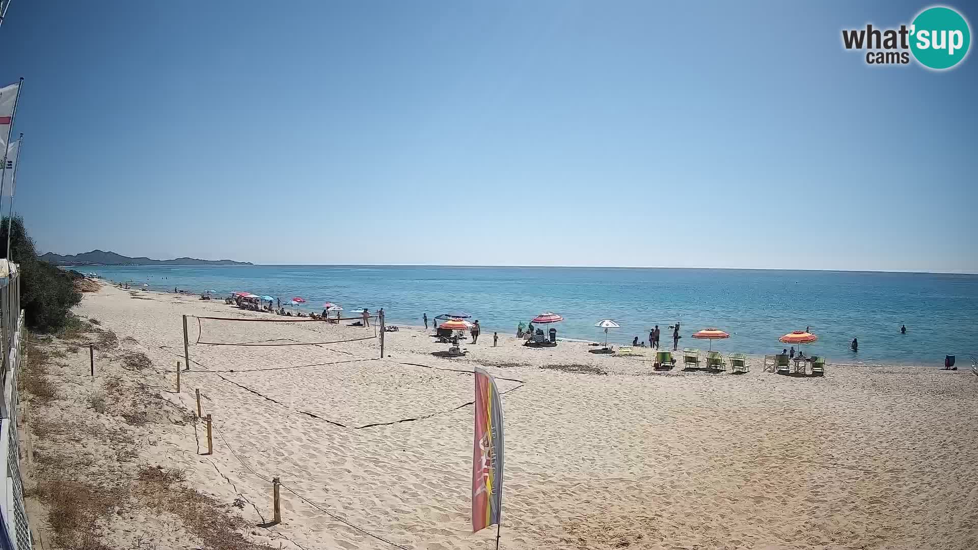 Webcam Piscina Rei – Vue en direct depuis Costa Rei, Muravera