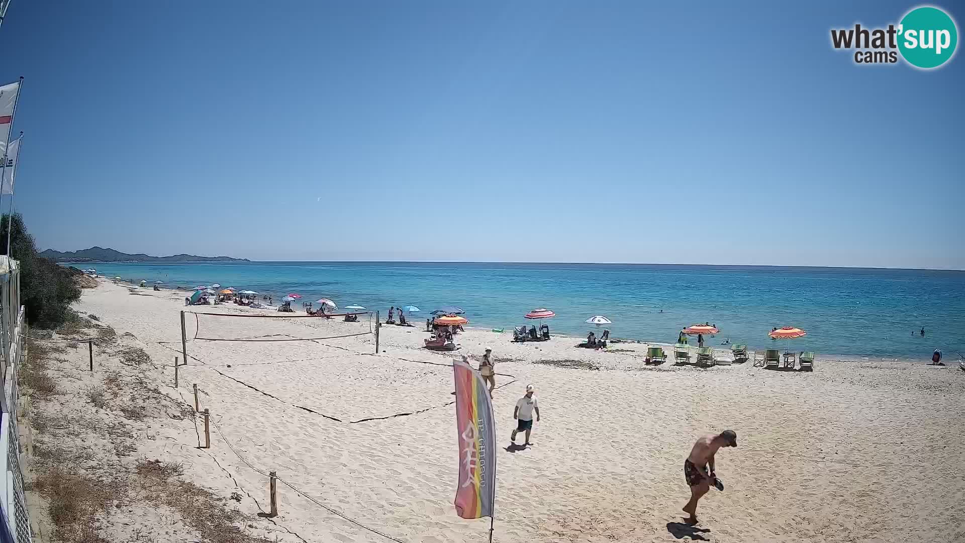 Webcam Piscina Rei – Liveblick auf Costa Rei in Muravera