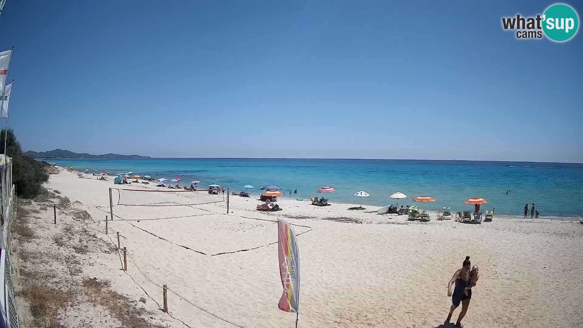 Webcam Piscina Rei – Vue en direct depuis Costa Rei, Muravera