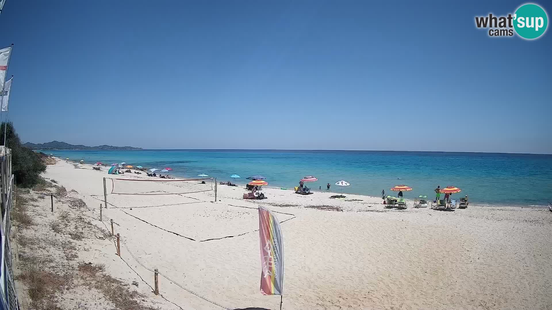 Webcam Piscina Rei – Vue en direct depuis Costa Rei, Muravera