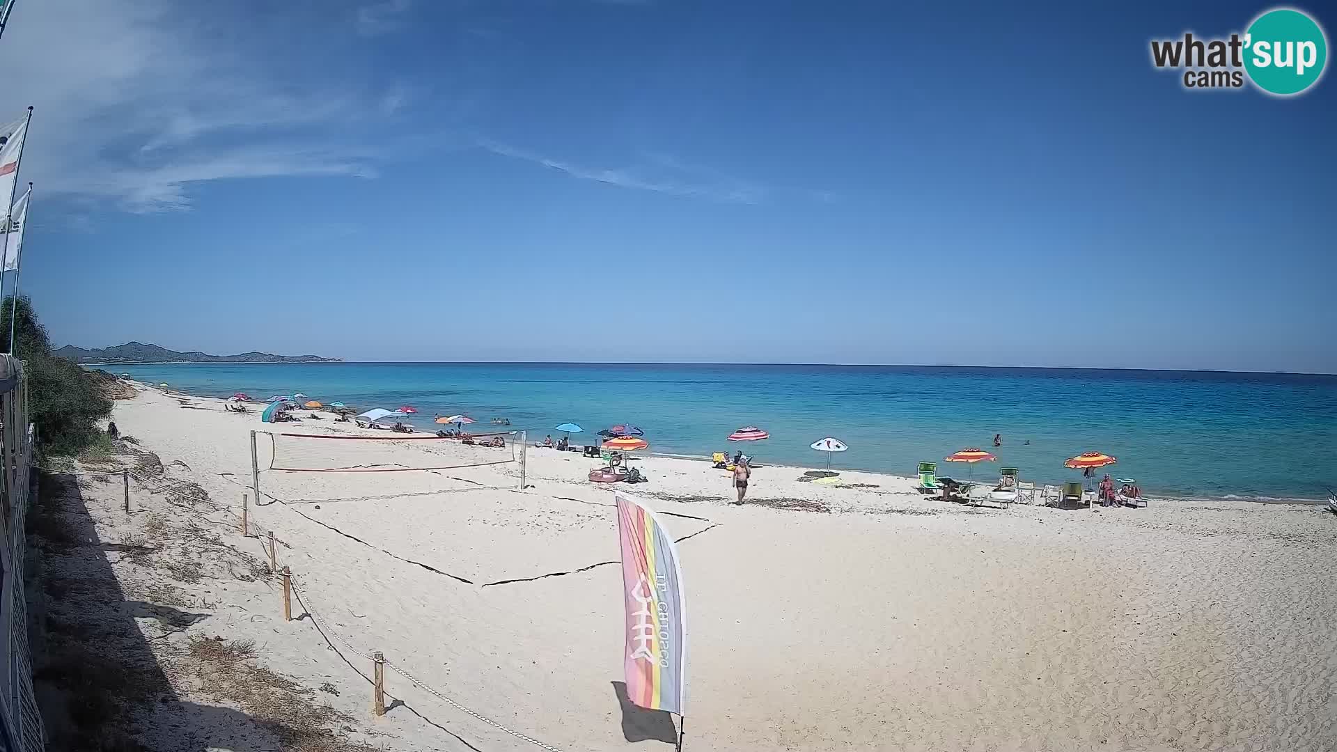 Spletna kamera Piscina Rei – Pogled v živo iz Costa Rei, Muravera