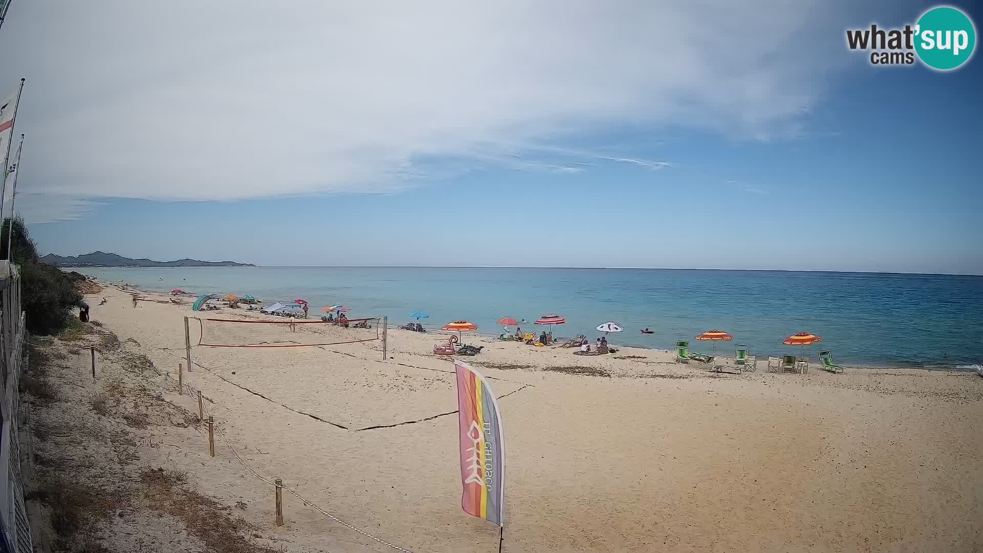 Spletna kamera Piscina Rei – Pogled v živo iz Costa Rei, Muravera