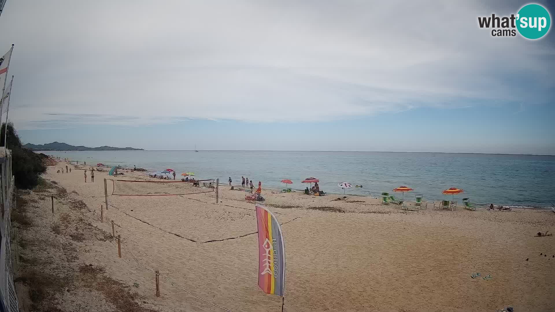 Webcam Piscina Rei – Vista en directo desde Costa Rei, Muravera