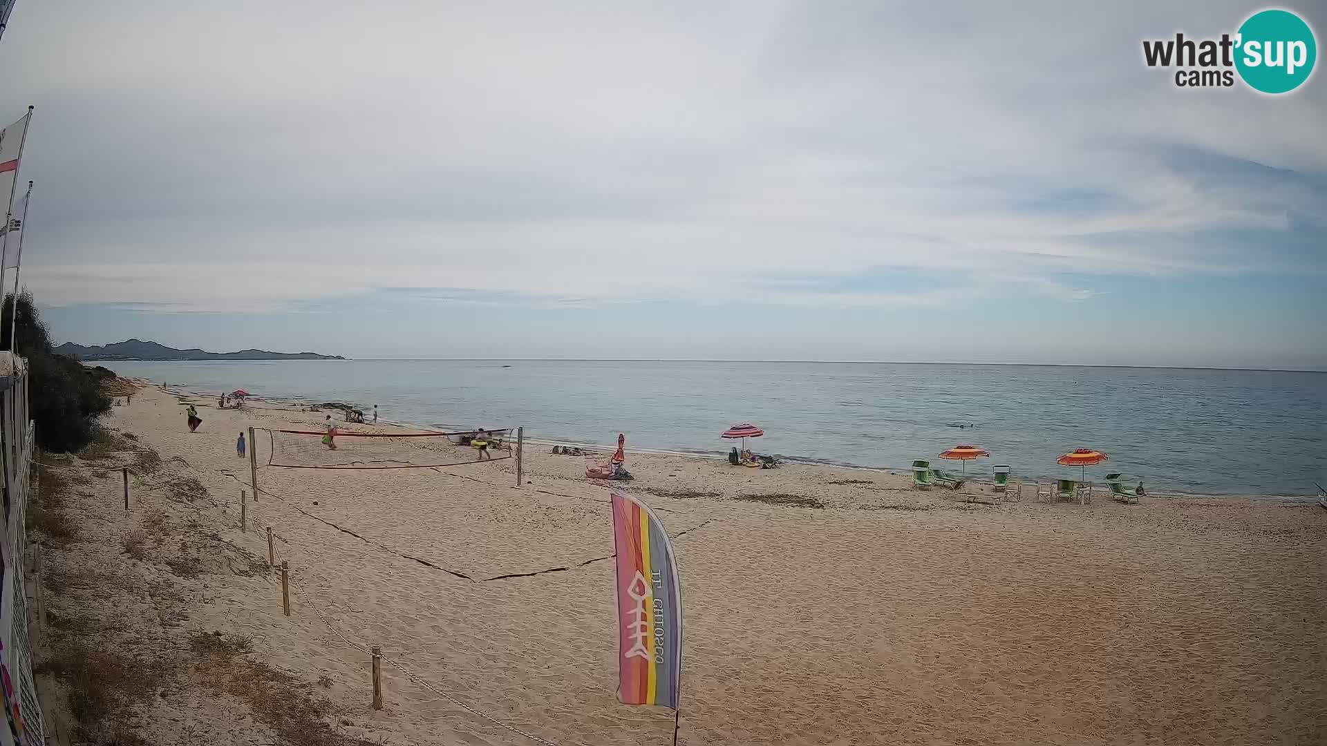 Webcam Piscina Rei – Vista live da Costa Rei, Muravera