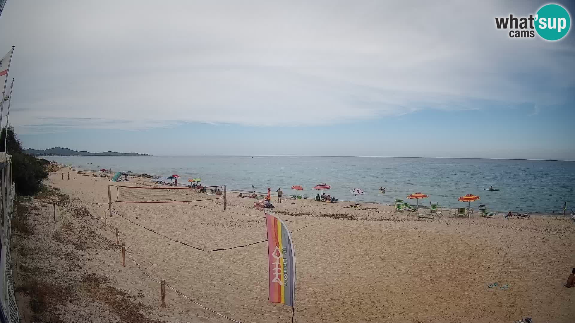Webcam Piscina Rei – Vista live da Costa Rei, Muravera