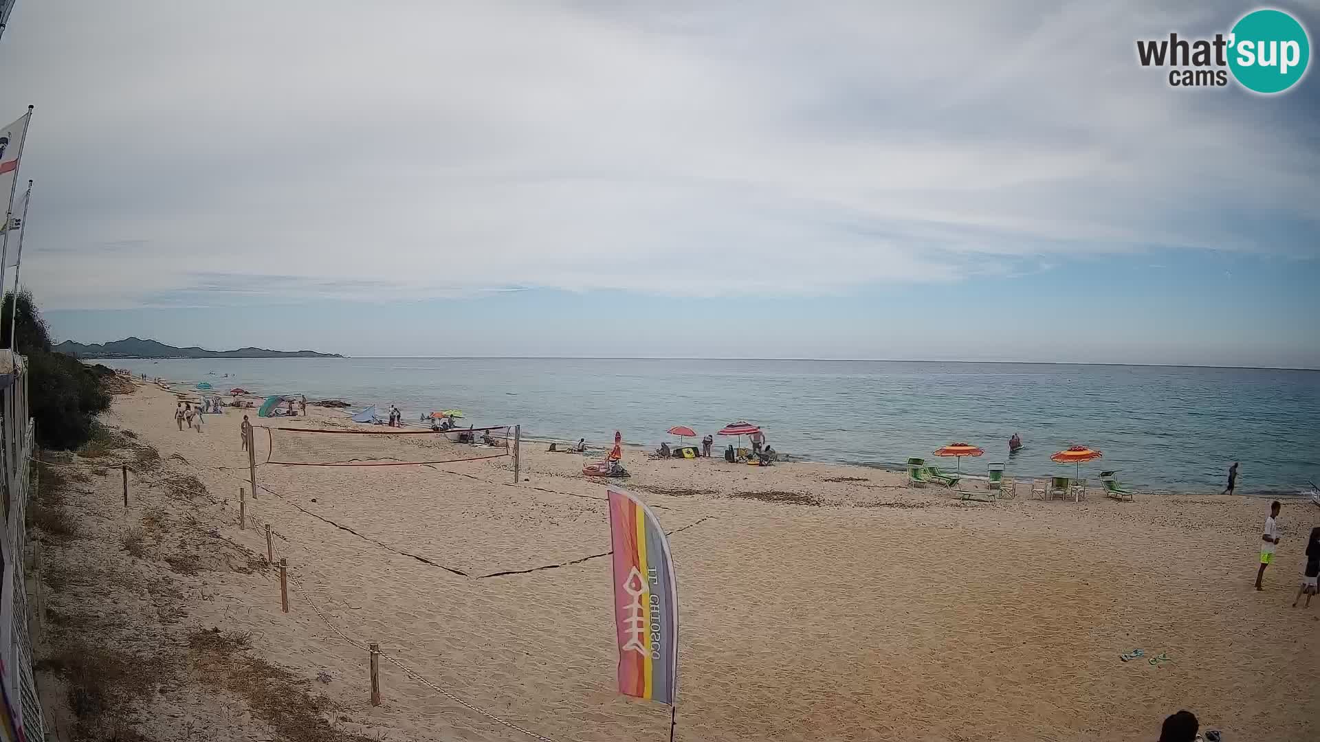 Webcam Piscina Rei – Vue en direct depuis Costa Rei, Muravera