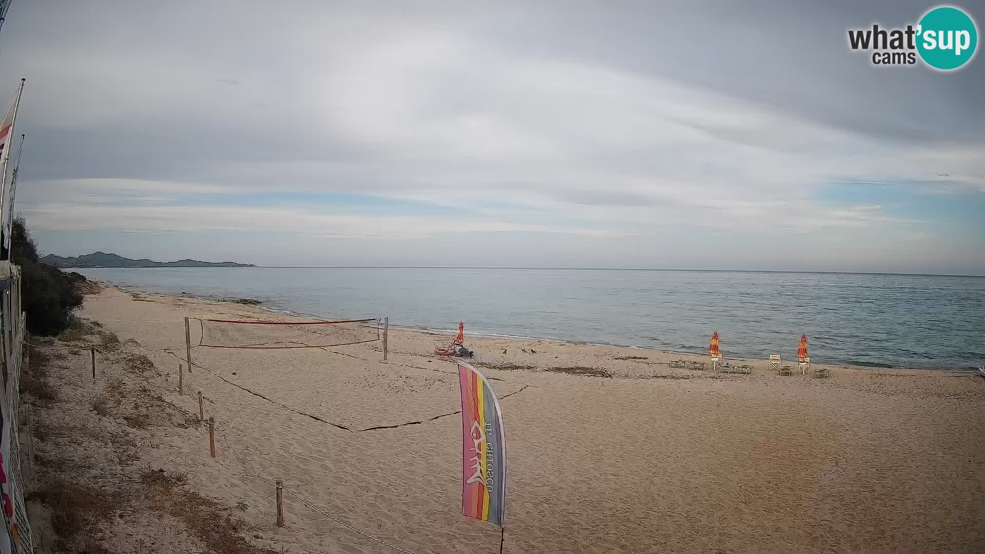 Webcam Piscina Rei – Vista live da Costa Rei, Muravera