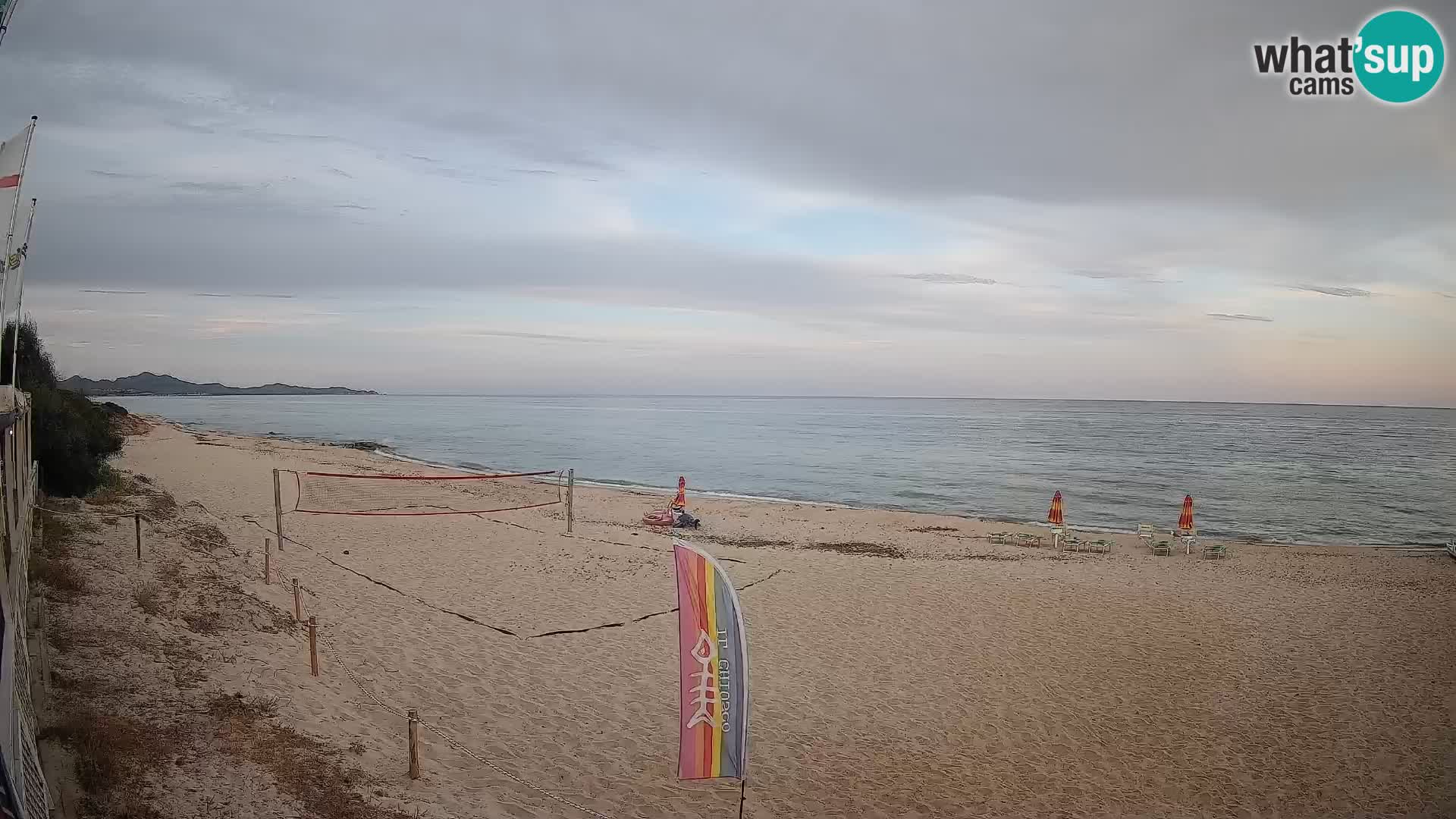 Webcam Piscina Rei – Vista live da Costa Rei, Muravera