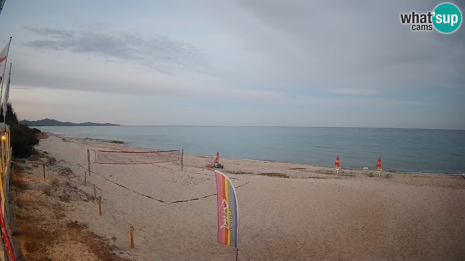 Webcam Piscina Rei – Vista live da Costa Rei, Muravera