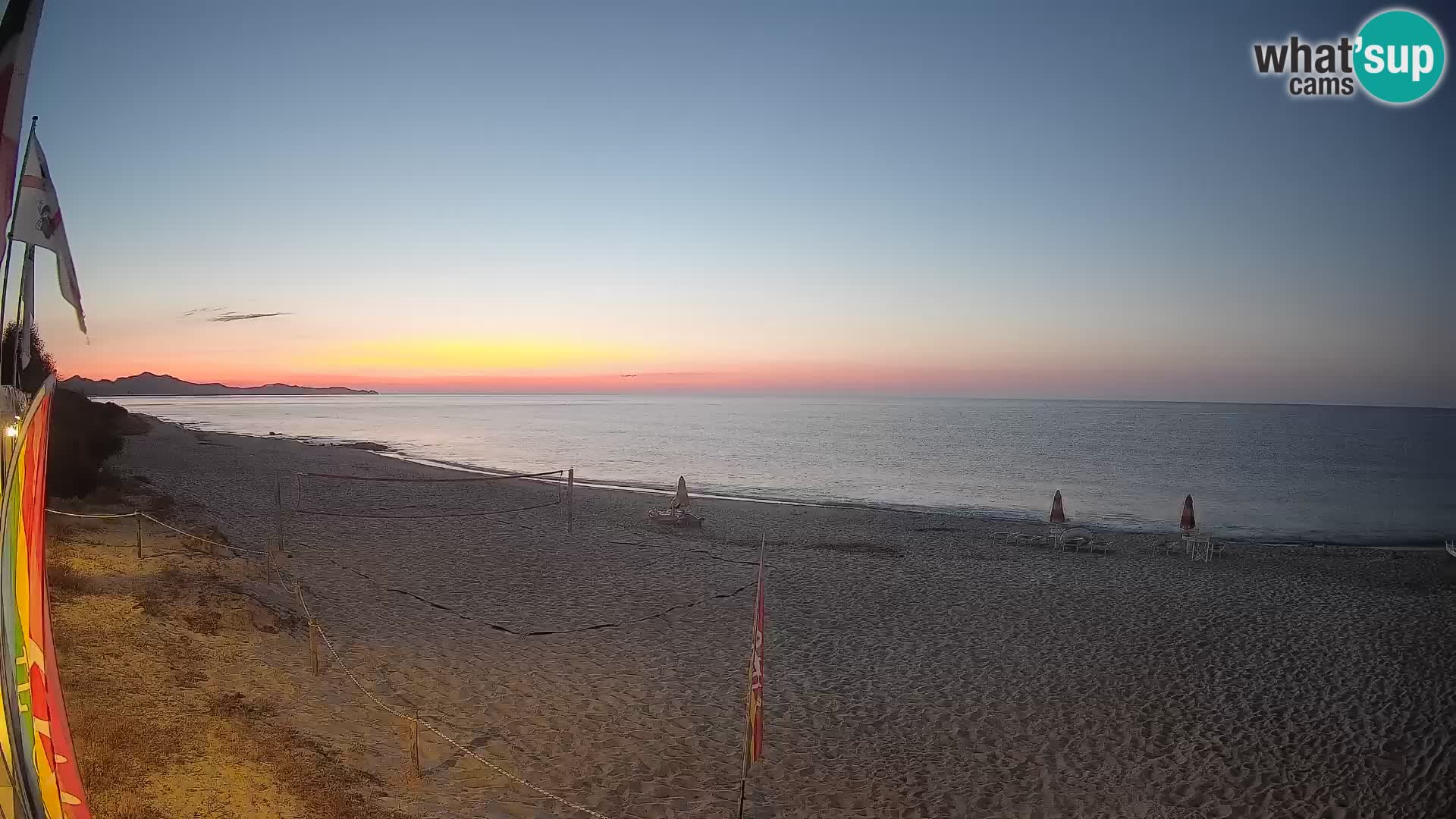 Webcam Piscina Rei – Vista en directo desde Costa Rei, Muravera