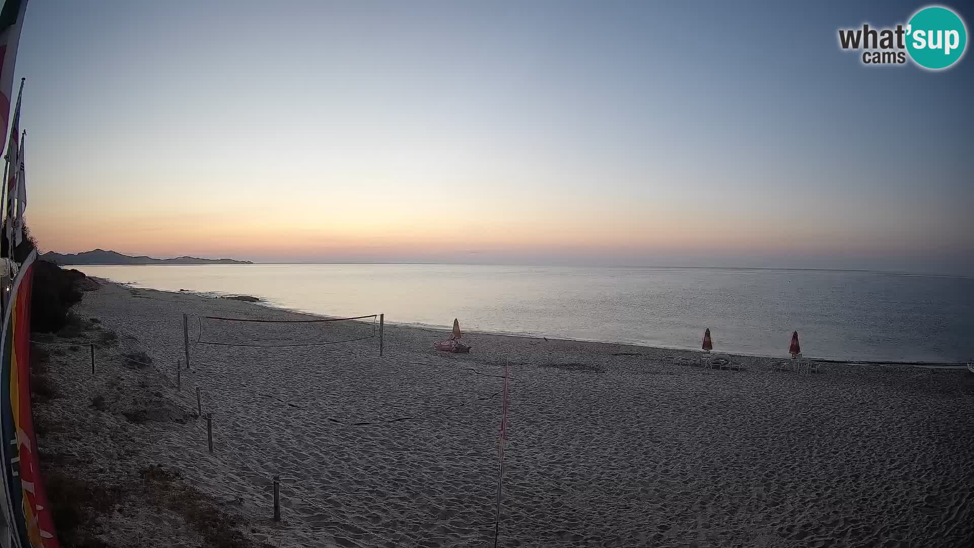 Webcam Piscina Rei – Vue en direct depuis Costa Rei, Muravera