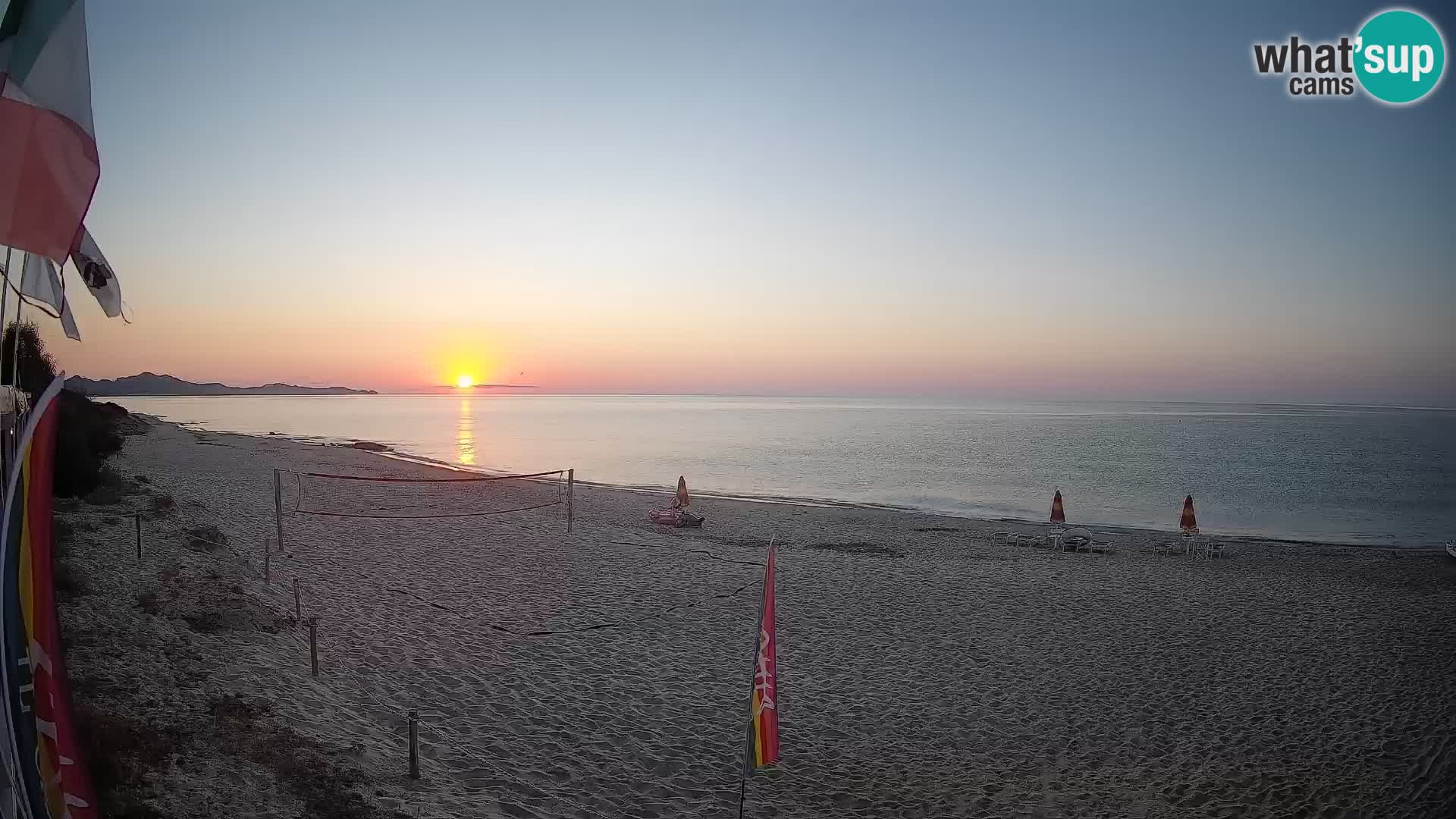 Webcam Piscina Rei – Vue en direct depuis Costa Rei, Muravera