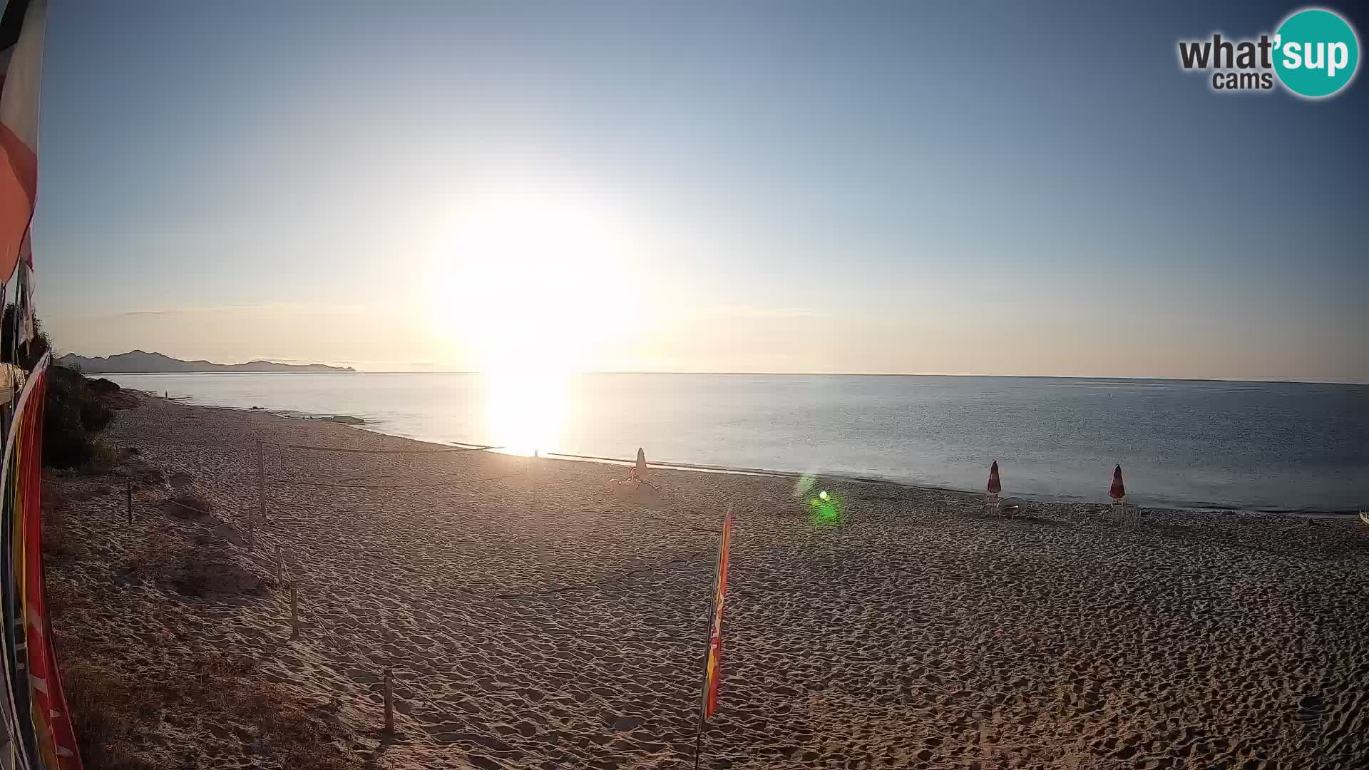 Spletna kamera Piscina Rei – Pogled v živo iz Costa Rei, Muravera