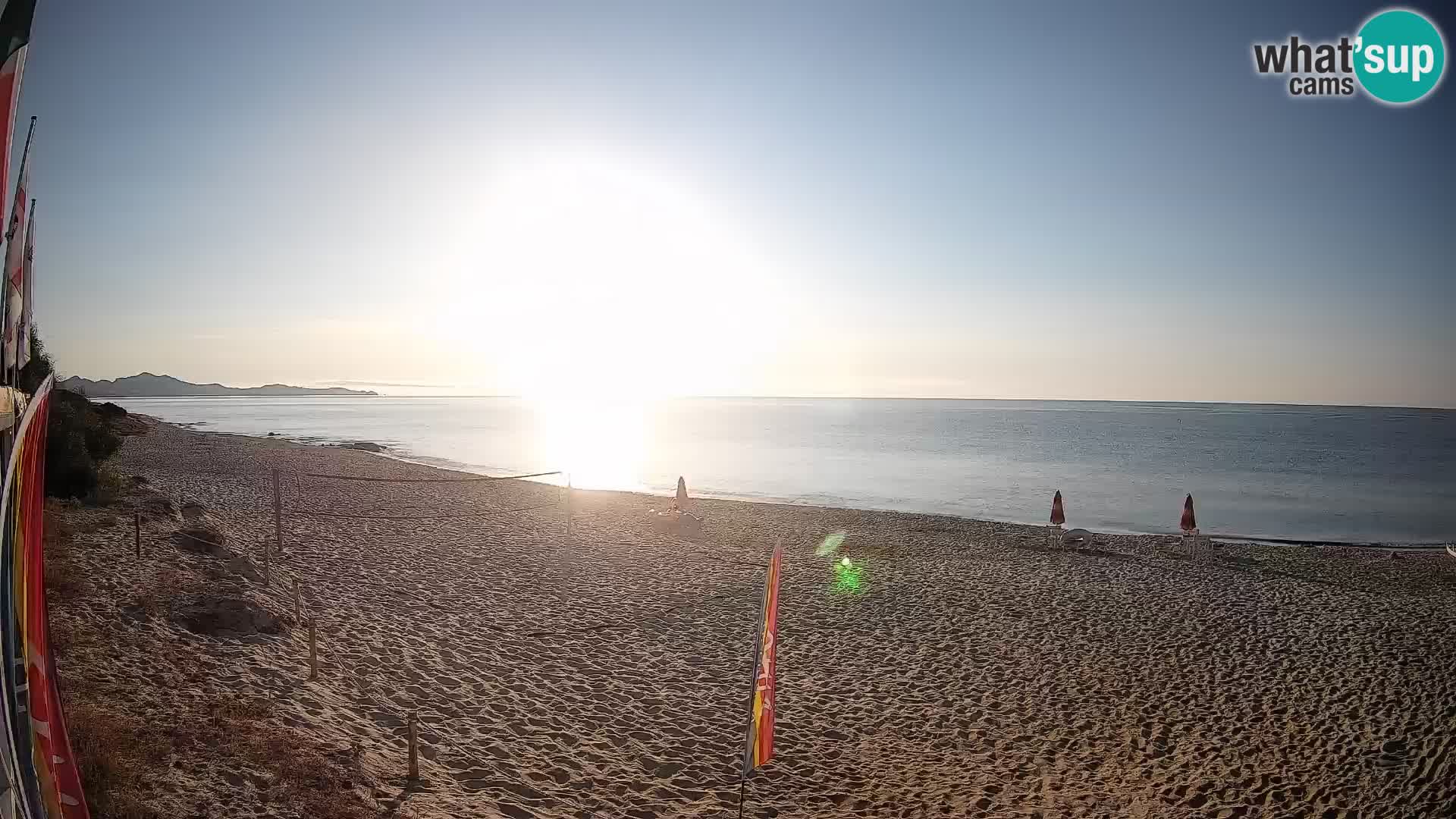 Webcam Piscina Rei – Vue en direct depuis Costa Rei, Muravera