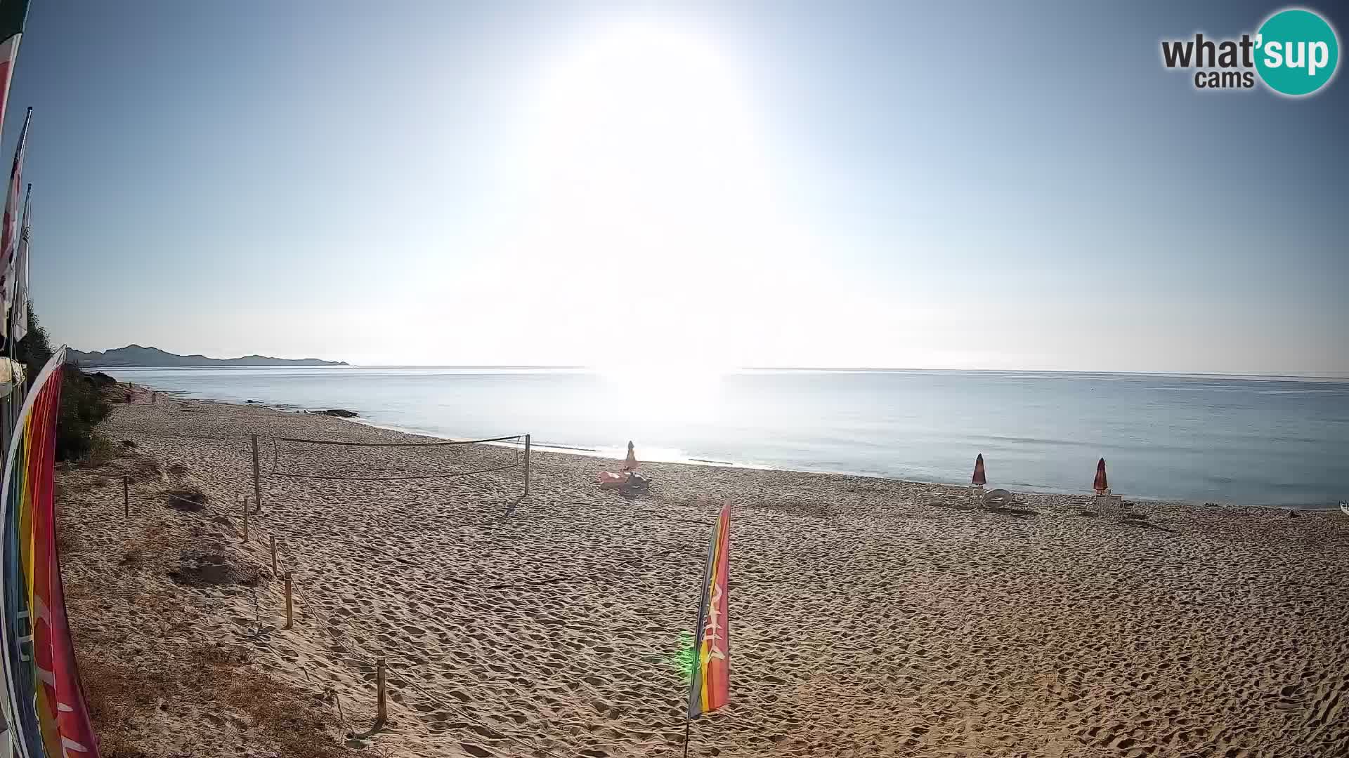 Webcam Piscina Rei – Vista live da Costa Rei, Muravera