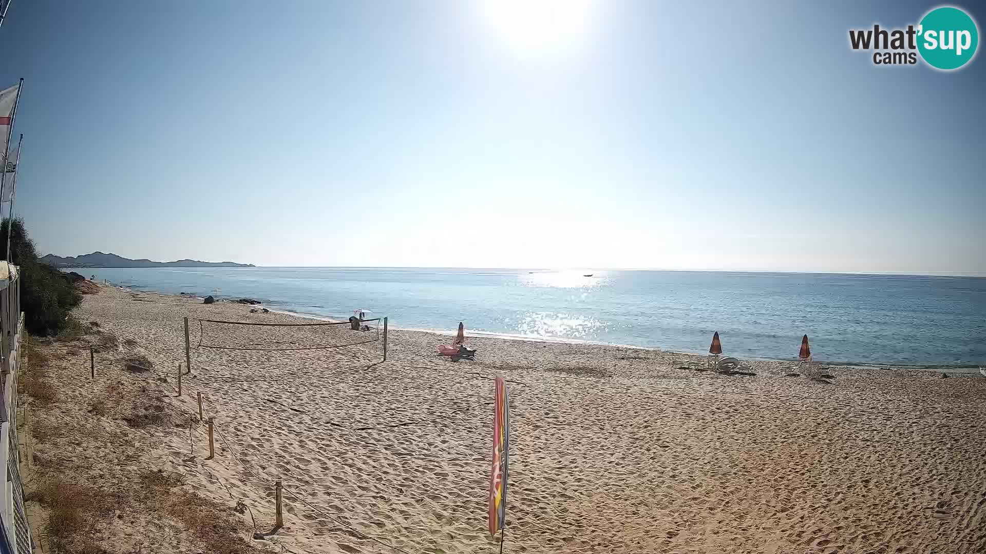 Web kamera Piscina Rei – Pogled uživo iz Costa Rei, Muravera