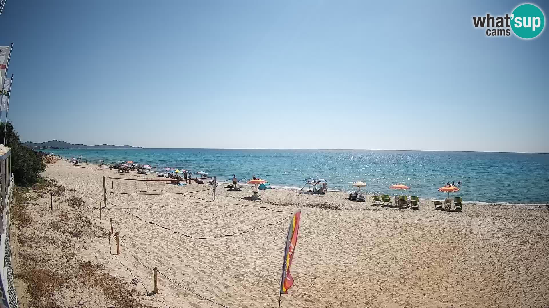 Spletna kamera Piscina Rei – Pogled v živo iz Costa Rei, Muravera