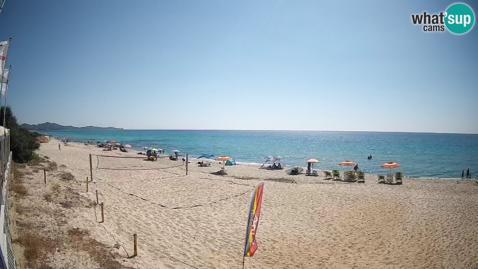 Spletna kamera Piscina Rei – Pogled v živo iz Costa Rei, Muravera