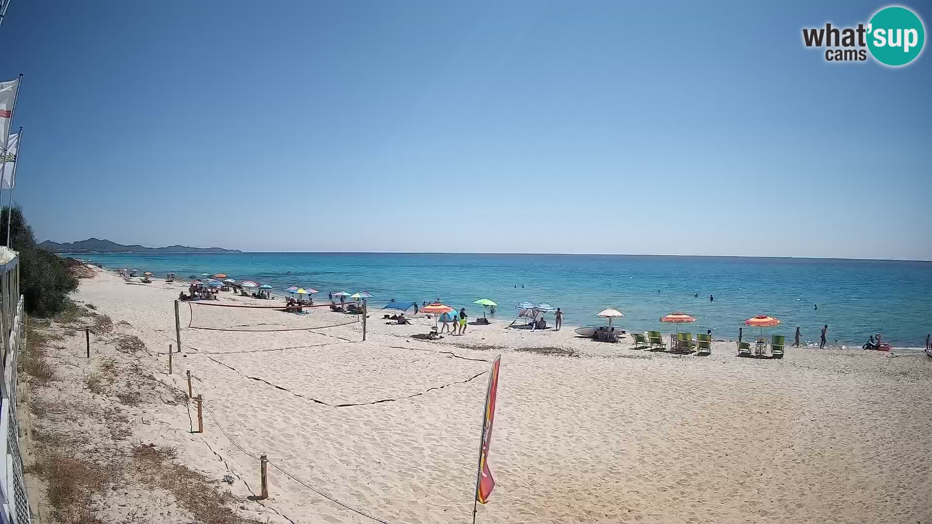 Webcam Piscina Rei – Liveblick auf Costa Rei in Muravera